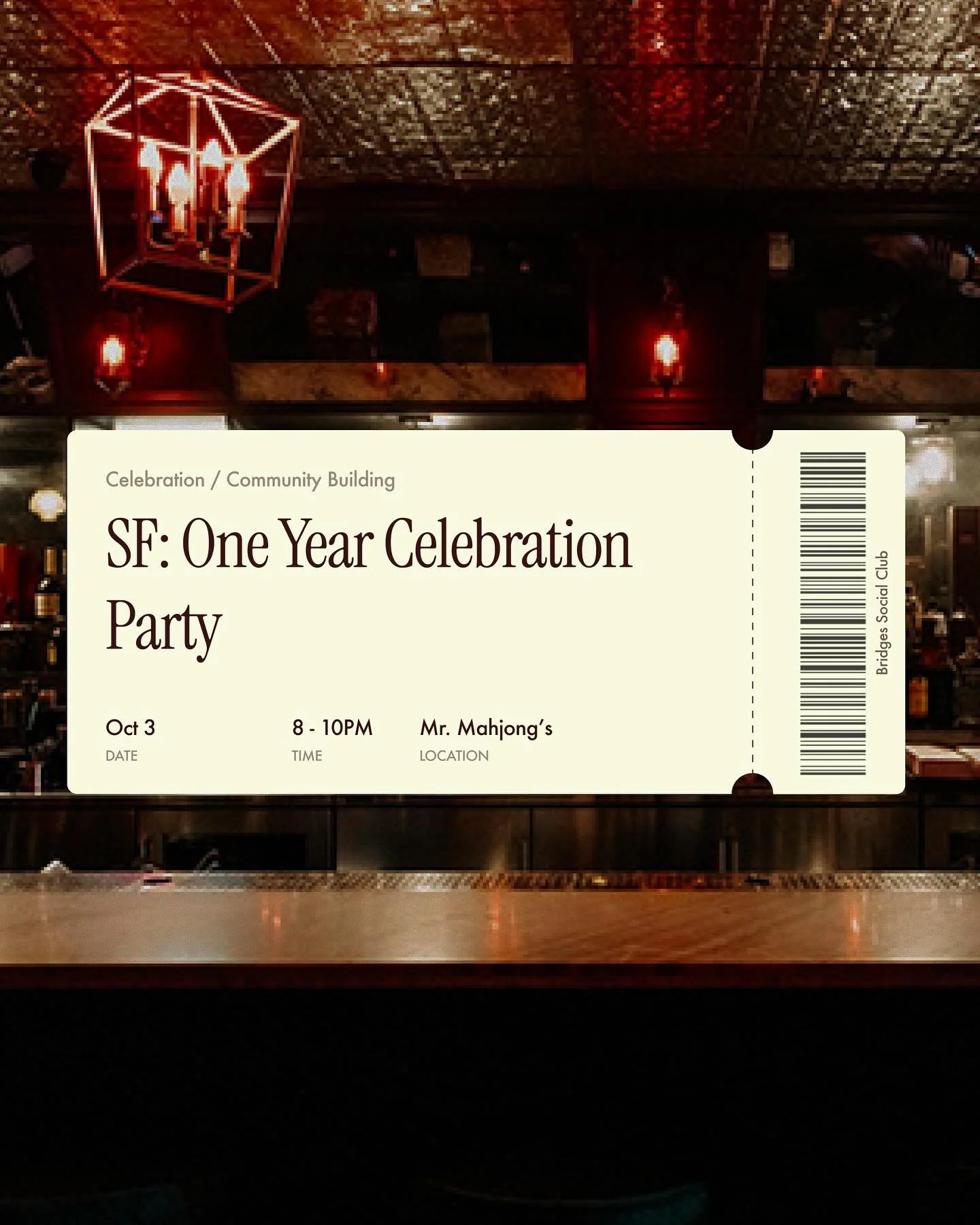 🎉 We&rsquo;re turning ONE! 🎉

From coffee chats to packed events, this community has grown into something so special&mdash;and we couldn&rsquo;t have done it without YOU. 💛

Join us as we celebrate one year of connection, growth, and impact at our