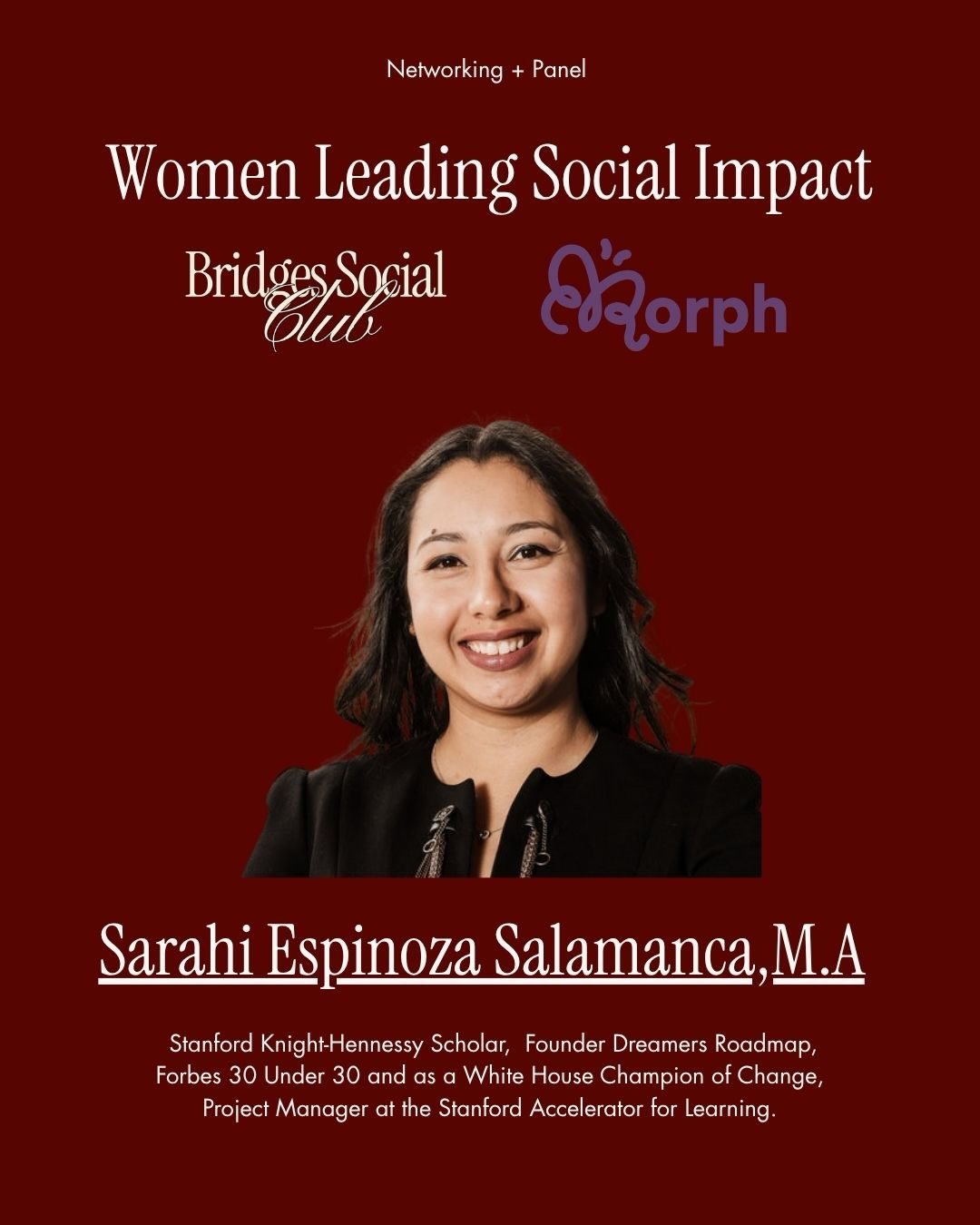 Meet the women changing the world 🌍 &mdash; and joining us at our Social Impact Panel.

We&rsquo;re bringing together three extraordinary leaders who are doing the real work: dismantling barriers, protecting the vulnerable, and building systems that