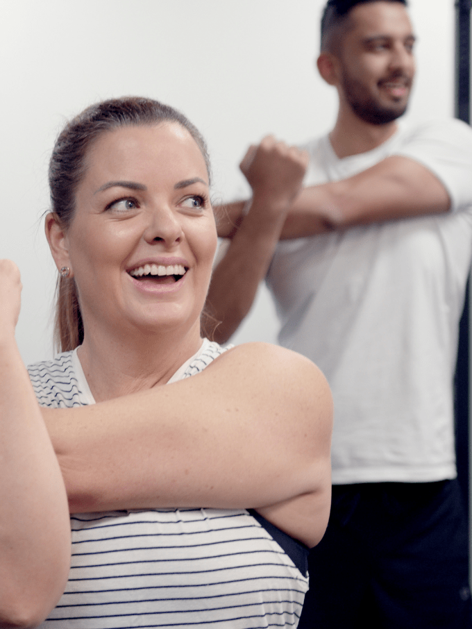 Strength-based rehabilitation used in chronic pain physiotherapy to improve long-term function