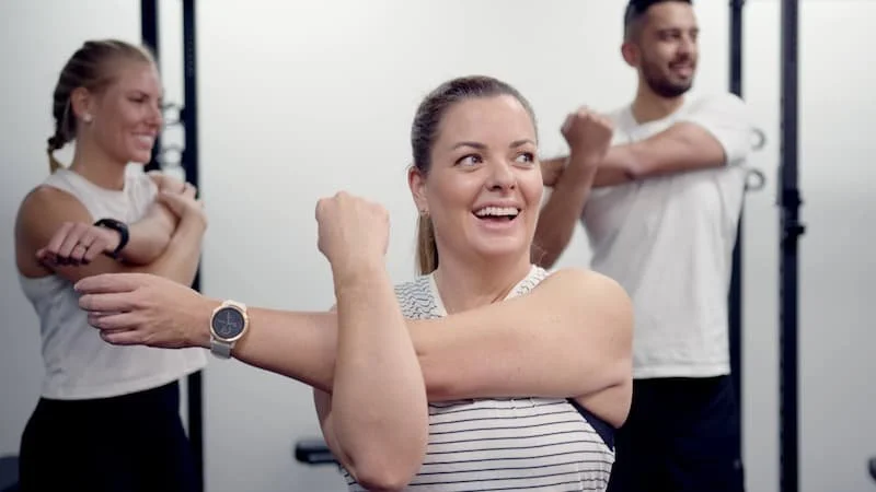 Exercise-based rehabilitation physiotherapy helping clients rebuild strength after injury in Varsity Lakes