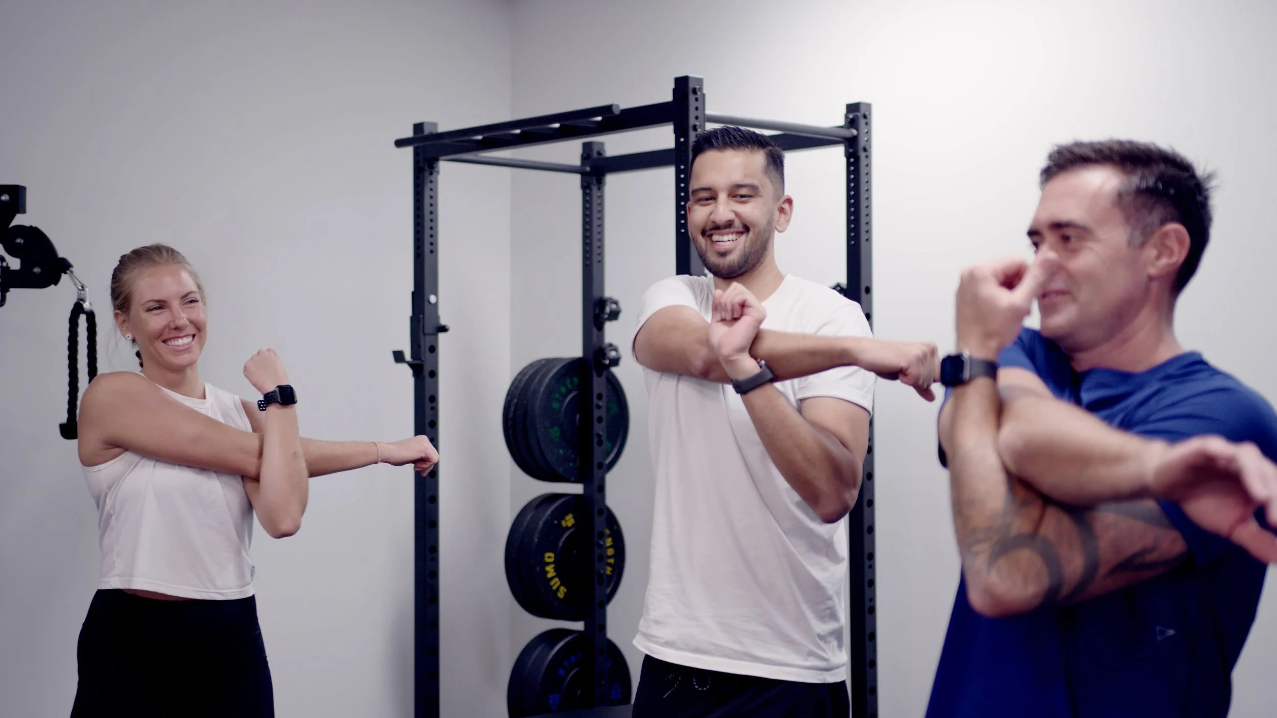 Progressive strength training used during injury rehabilitation physiotherapy