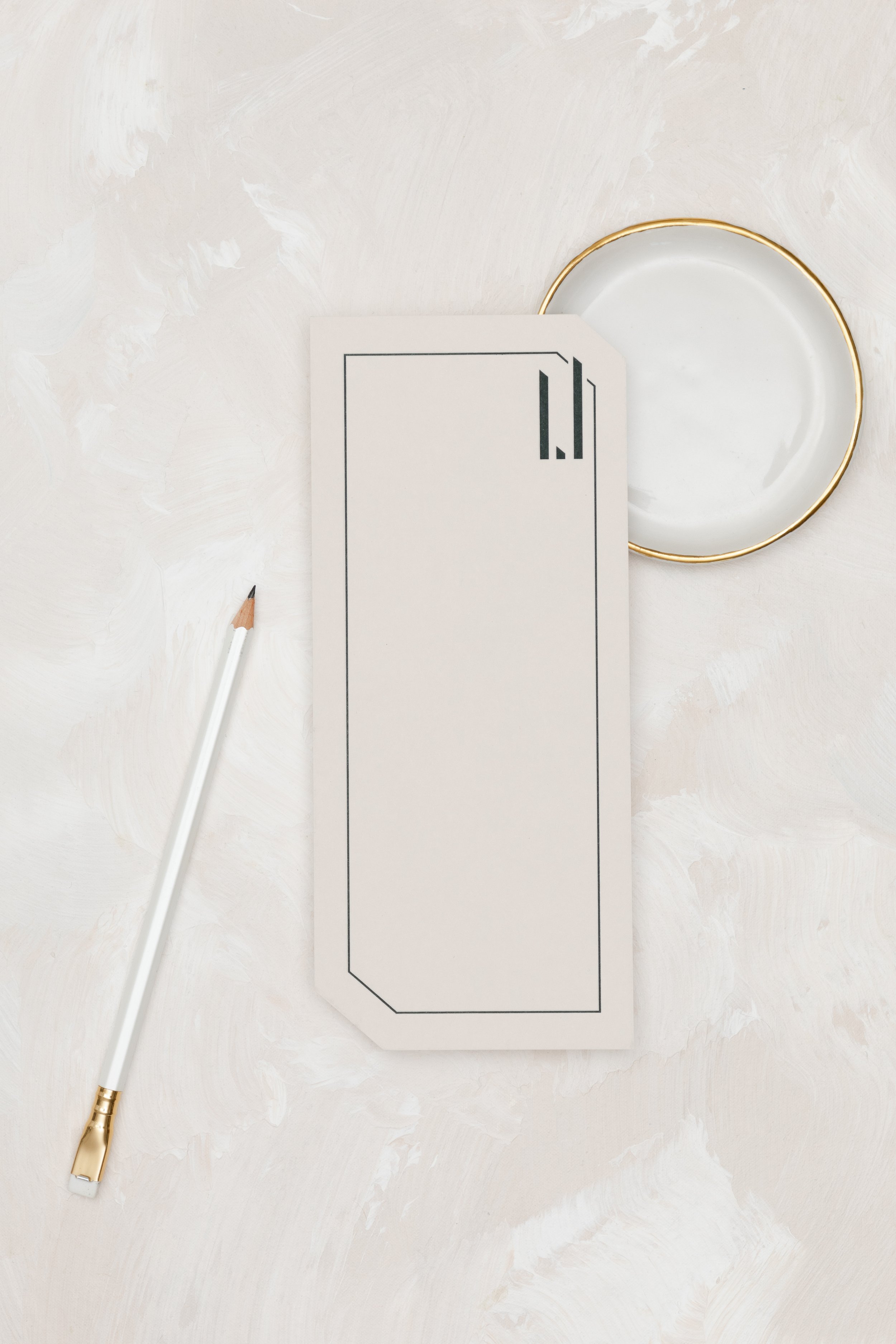Personalized Blank Business Stationery with Logo for Note Writing