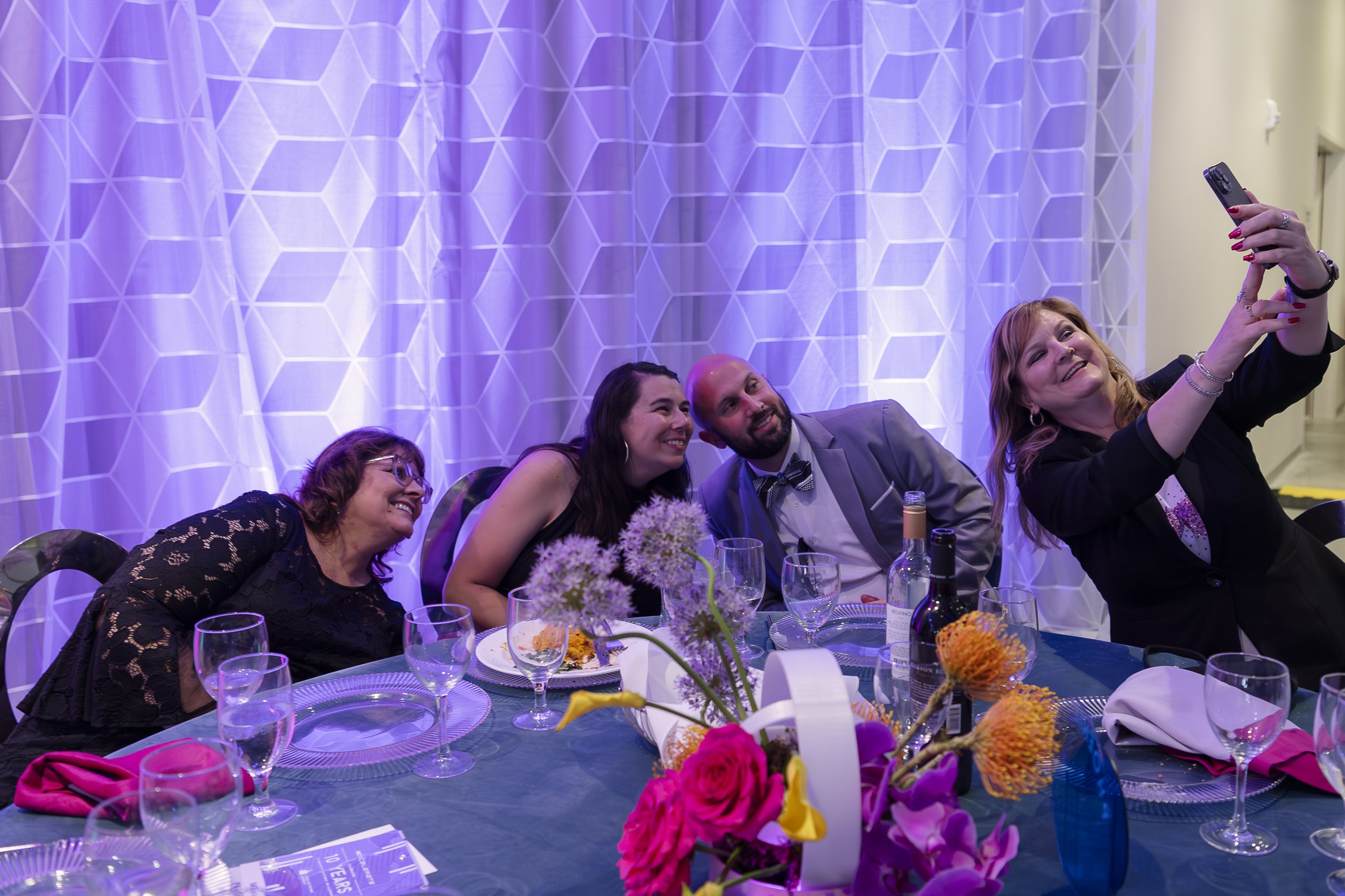 Guests Take a Selfie at Florida Polytechnic University 10 Year Anniversary Corporate Gala