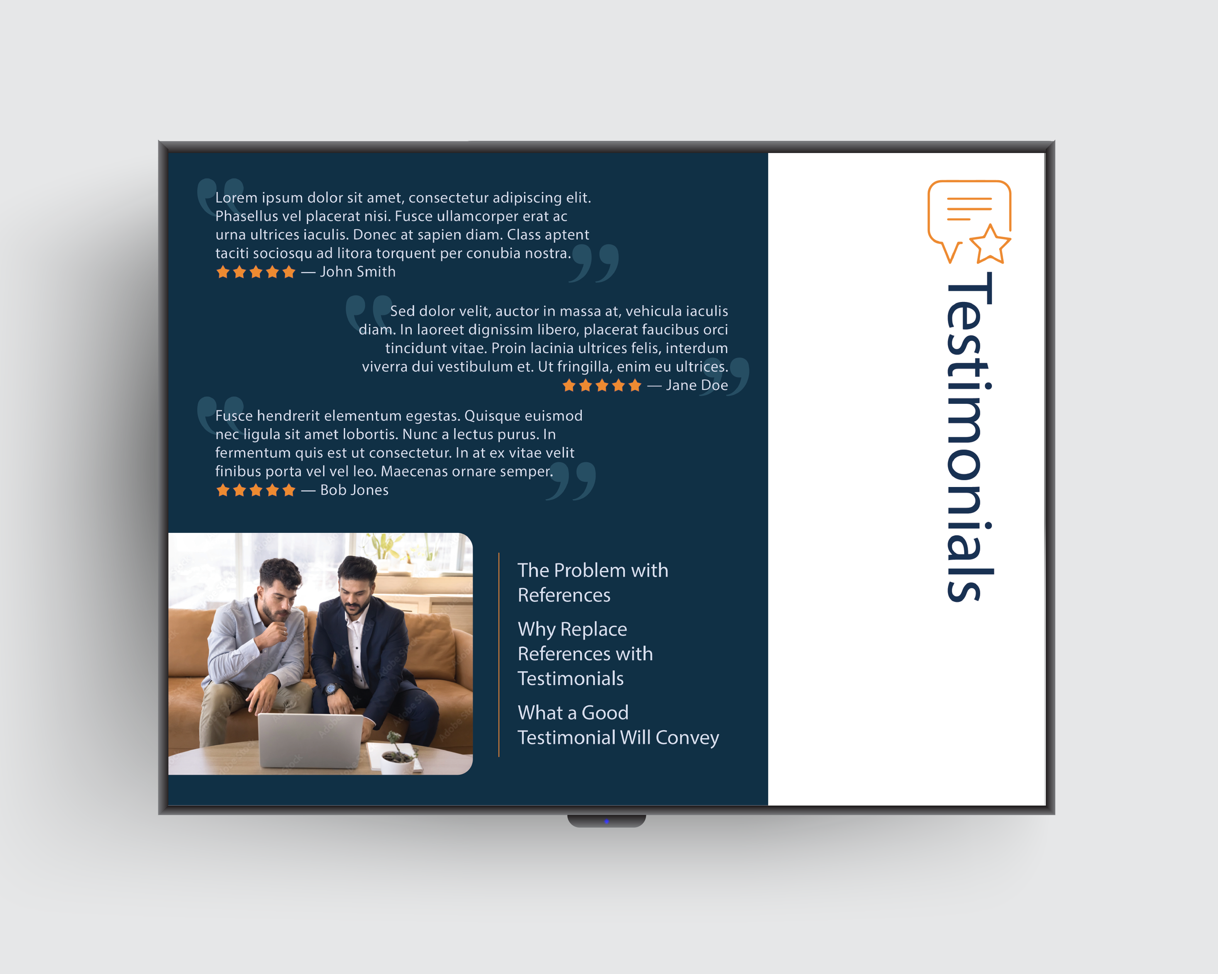 Presentation Deck Graphic Design for Small Company