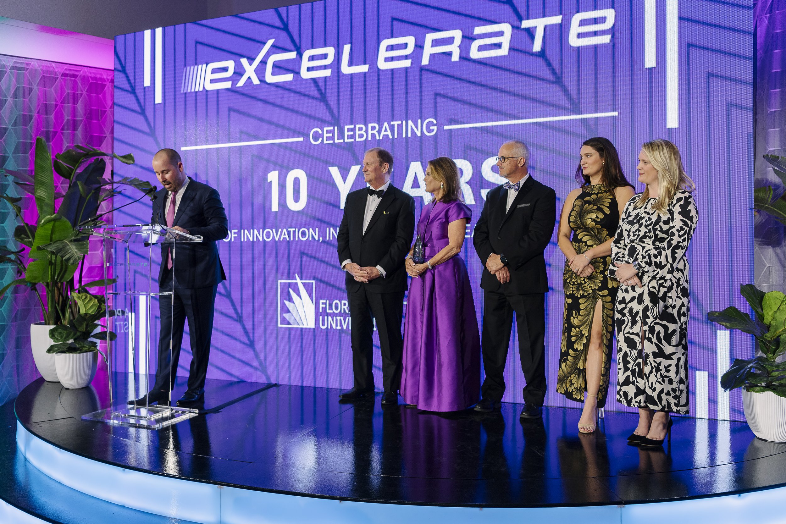 Speaker at Florida Polytechnic University 10 Year Anniversary Company Gala