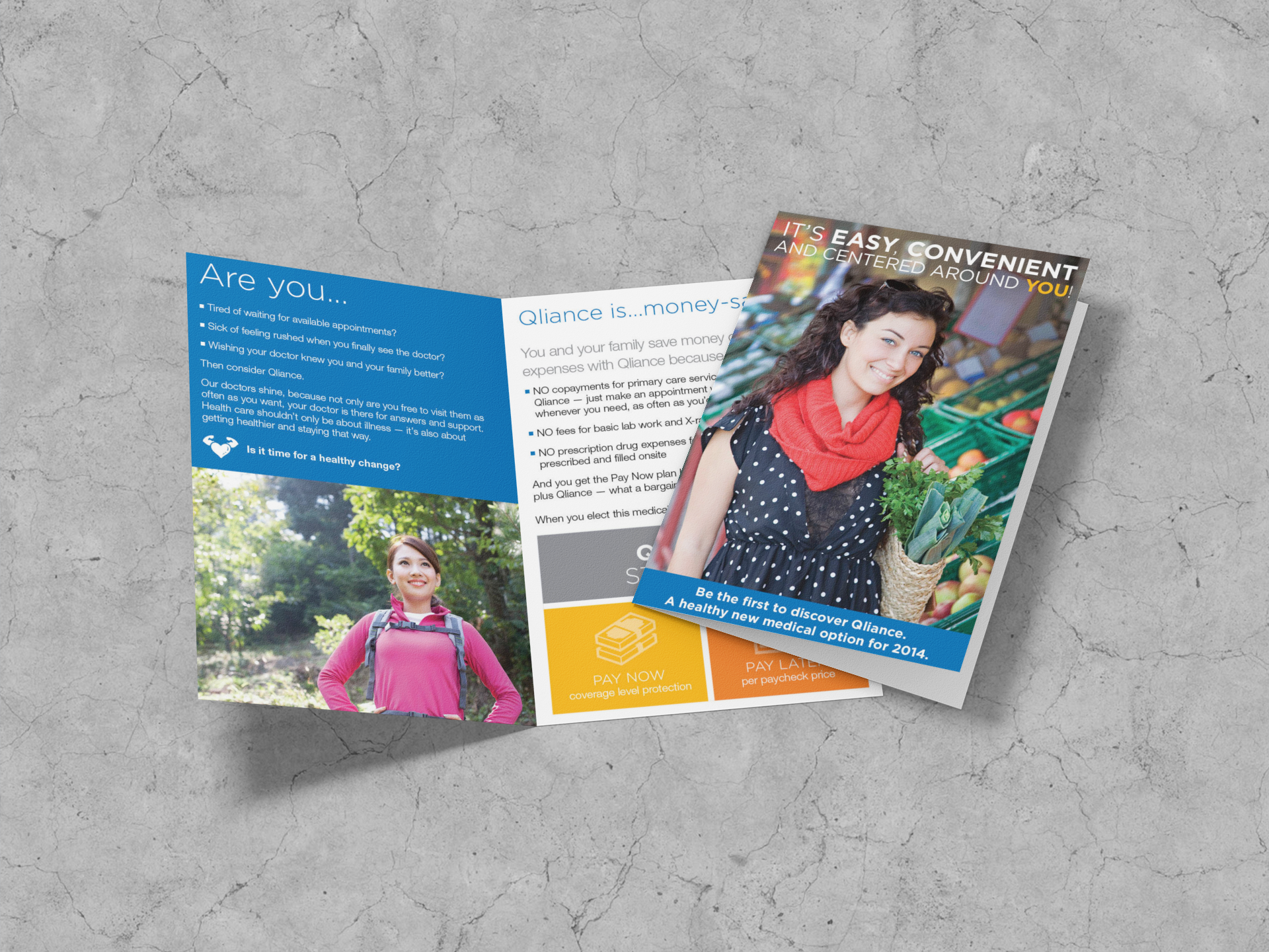 Bi-Fold Brochure for Employee Health Benefits