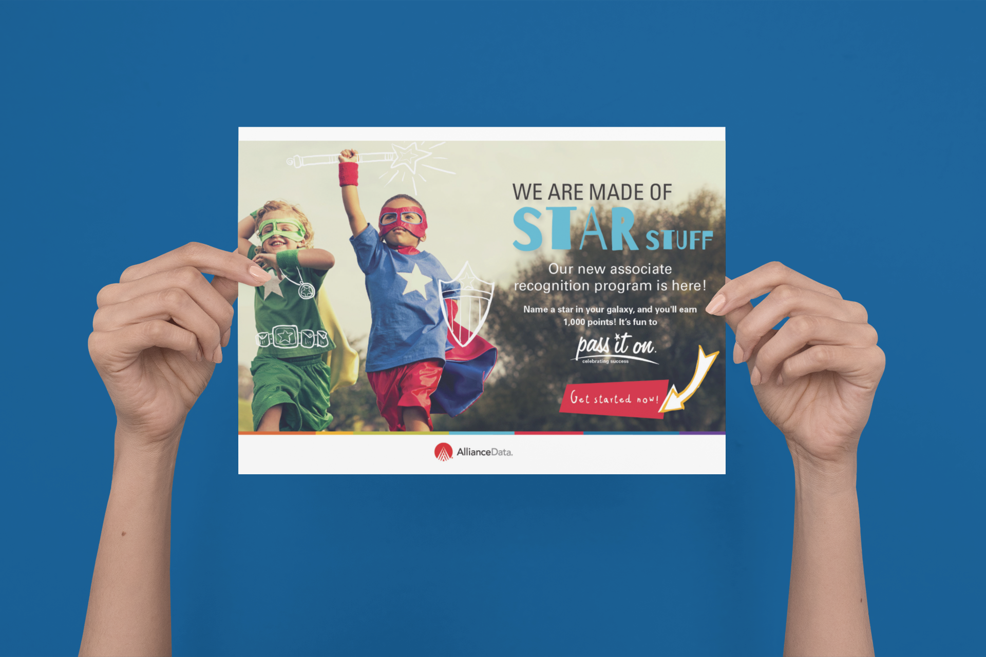 Postcard Design for Alliance Data