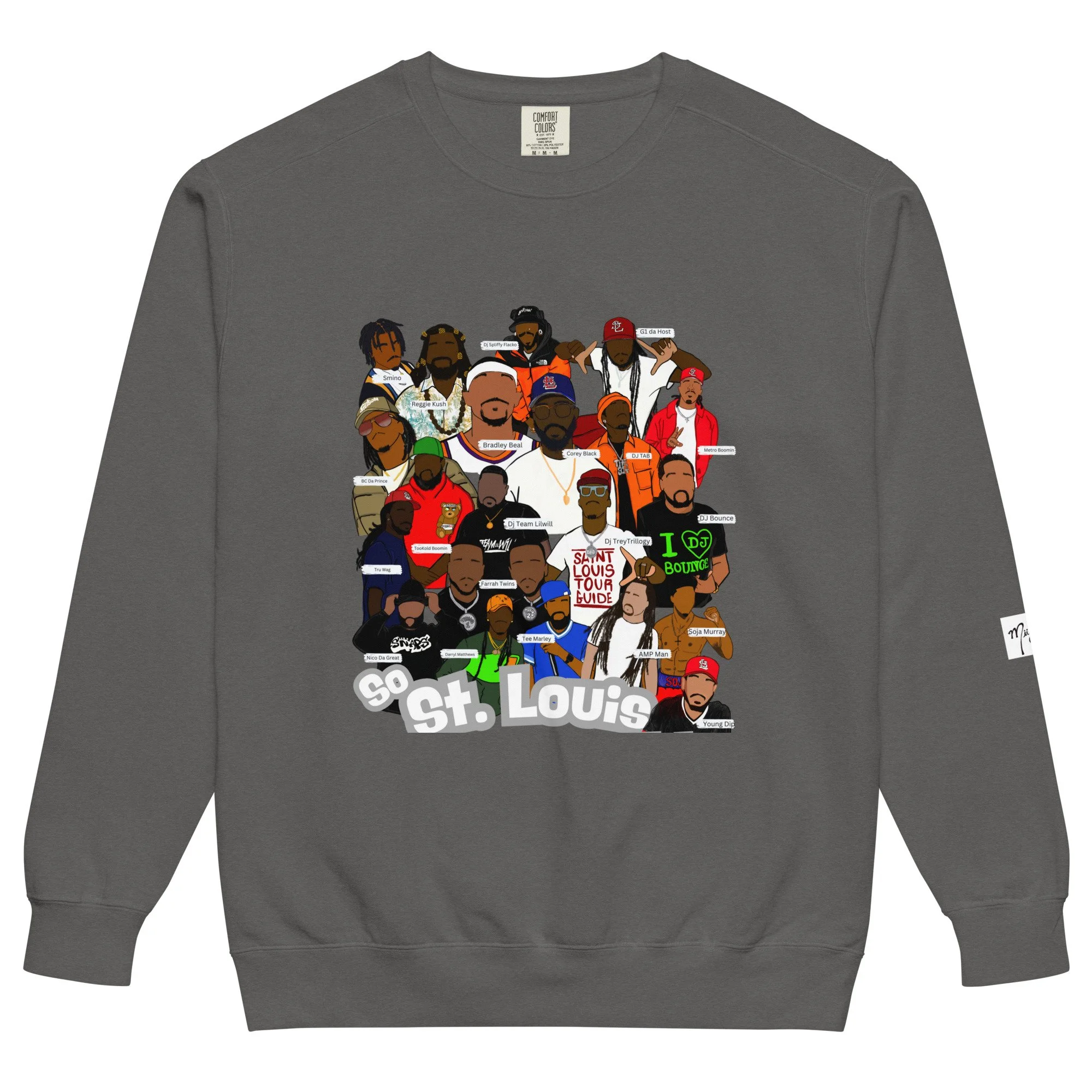 So St. Louis  Males Unisex garment-dyed sweatshirt