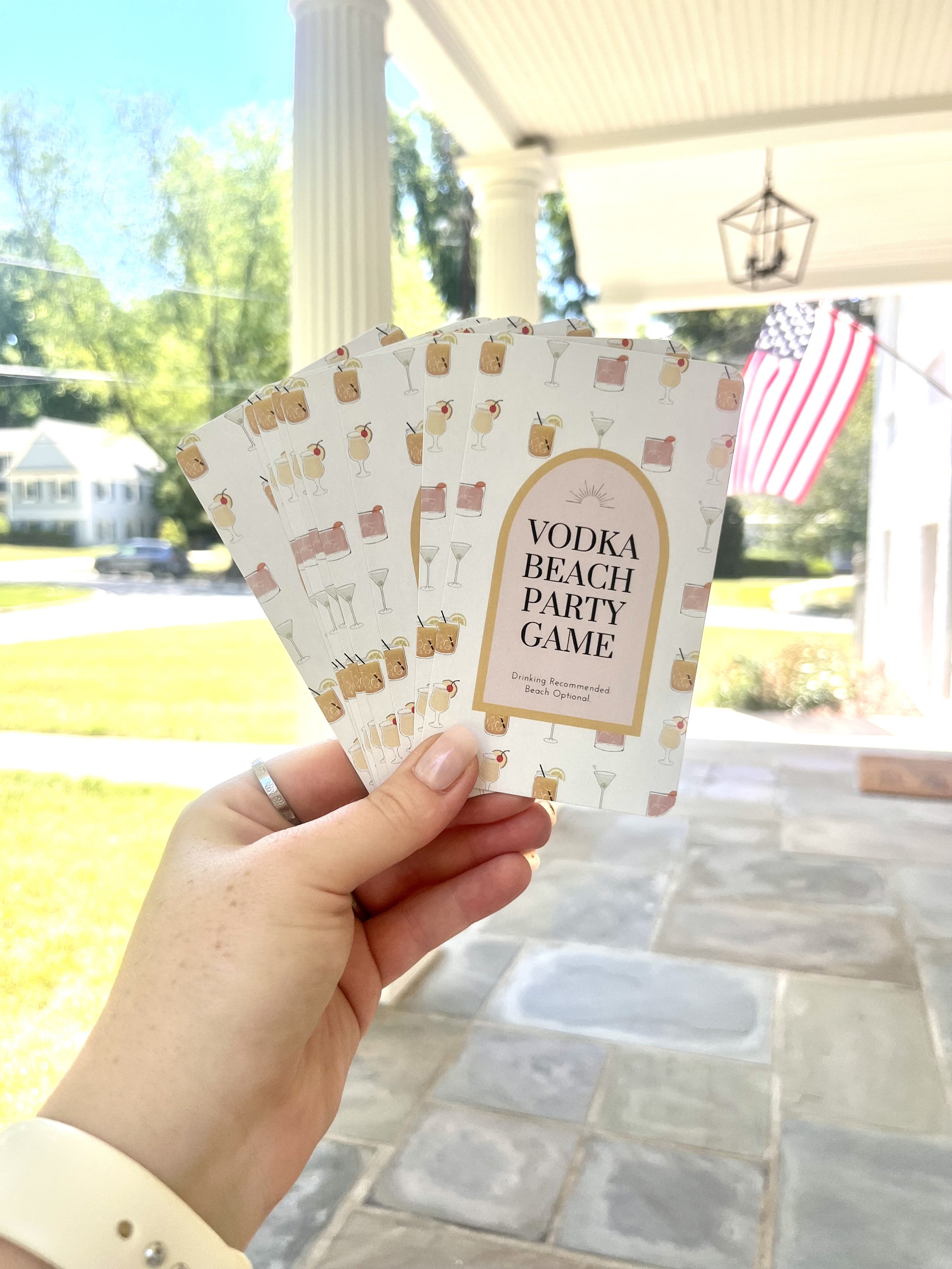 Vodka Beach Party Game