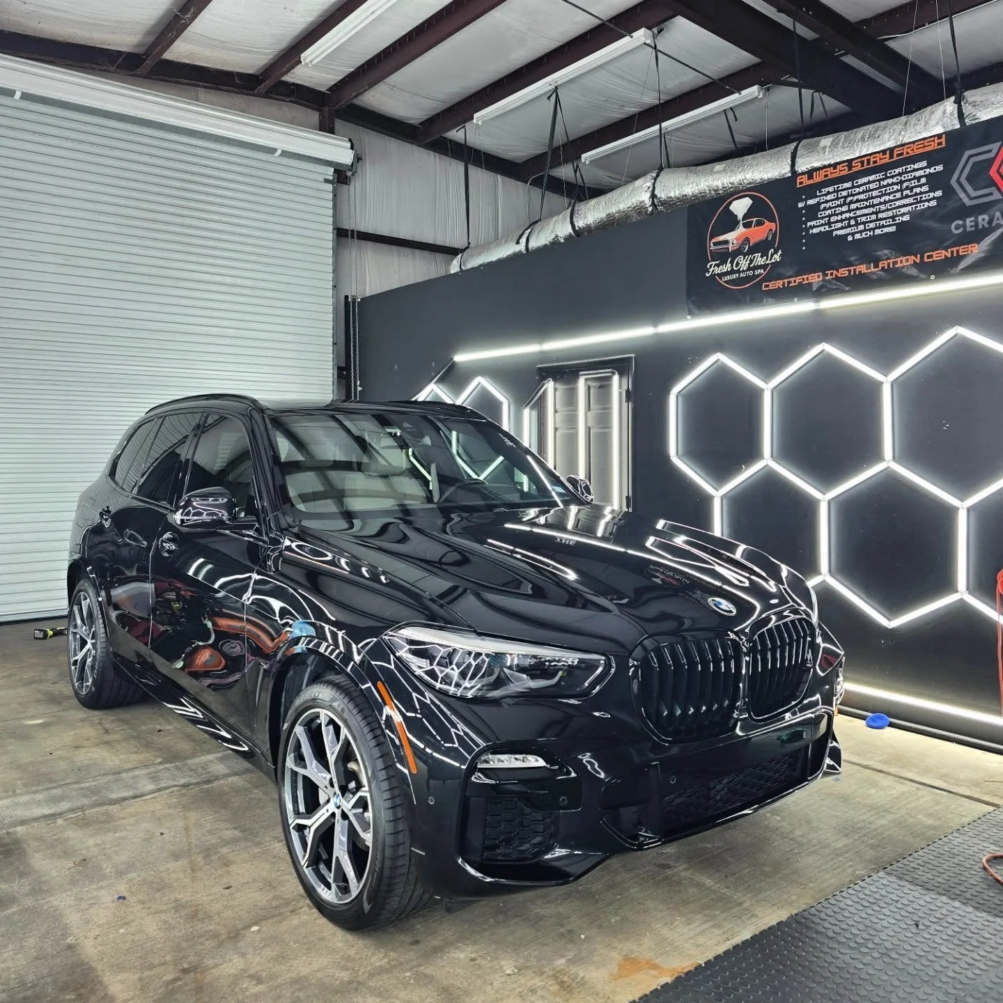 Another transformation and show-ready shine.💎

This beautiful black BMW X5 came to us absolutely hammered &mdash; deep scratches across every panel, swirls everywhere, and paint that had completely lost its life. But that didn&rsquo;t scare us one b