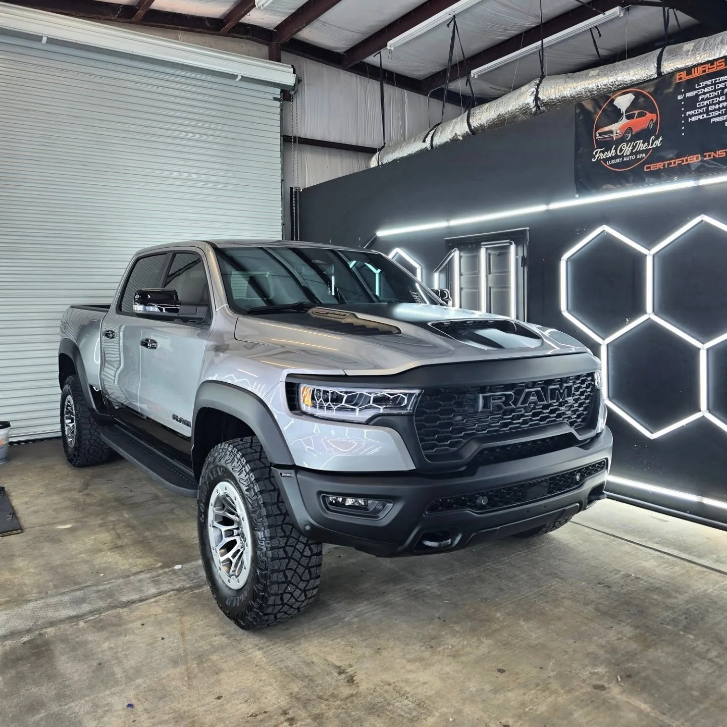 🔥 Another C6 Hydro Lifetime Coating Done! 🔥
And this time&hellip; it was on a brand new custom Silver RAM RHO that already looked tough &mdash; but now? It looks absolutely untouchable.

We went all out on this beast:
✨ Full-body C6 Hydro Lifetime 