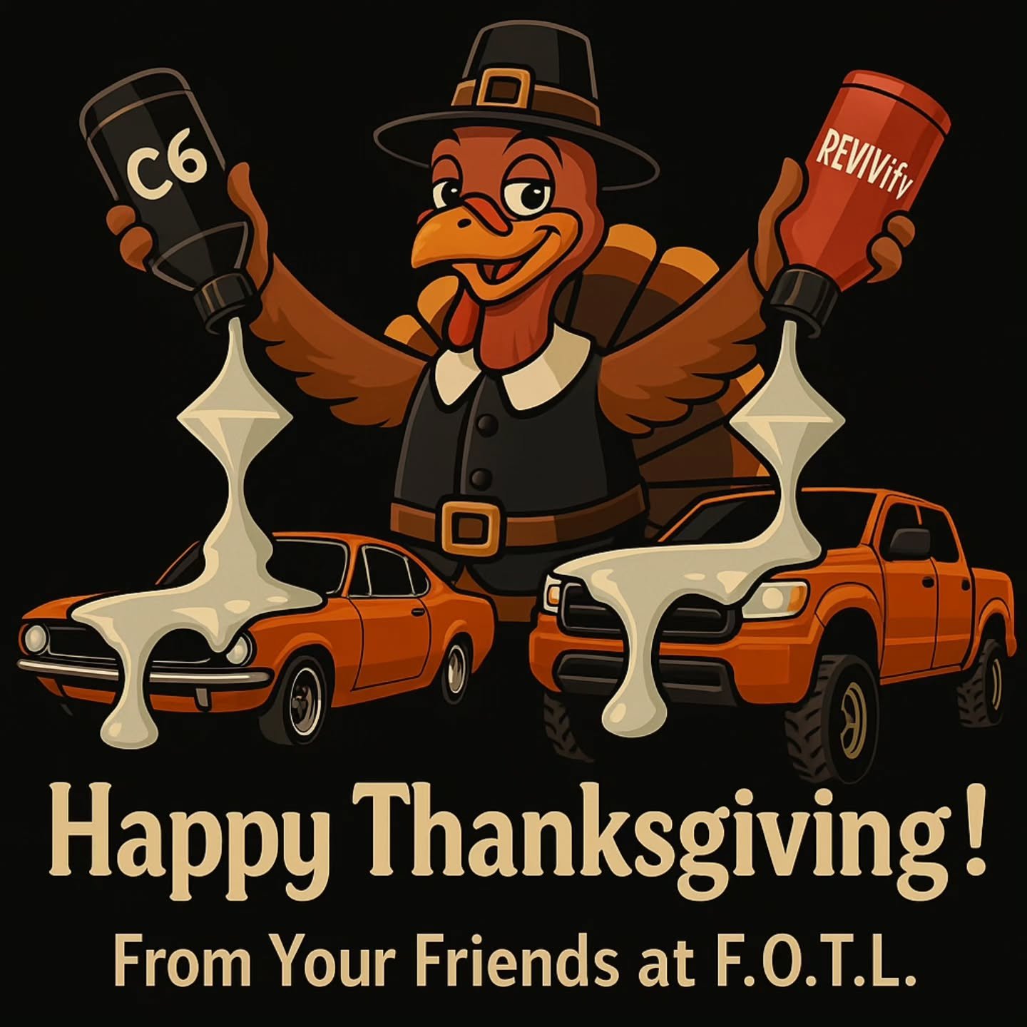 🦃 Happy Thanksgiving From Fresh Off The Lot!

We hope everyone had a wonderful day, got to eat some delicious food, and most importantly, got to spend time with family, friends, and loved ones. ❤️

Today is all about gratitude, family, and taking a 