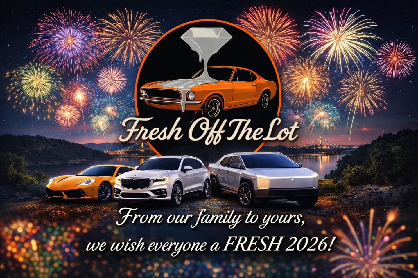 As we step into 2026, our hearts are full. 🧡

This past year reminded us of something simple but powerful: none of this is ours alone. Every opportunity, every lesson, every client who trusted us with their vehicle, every door that opened when it sh