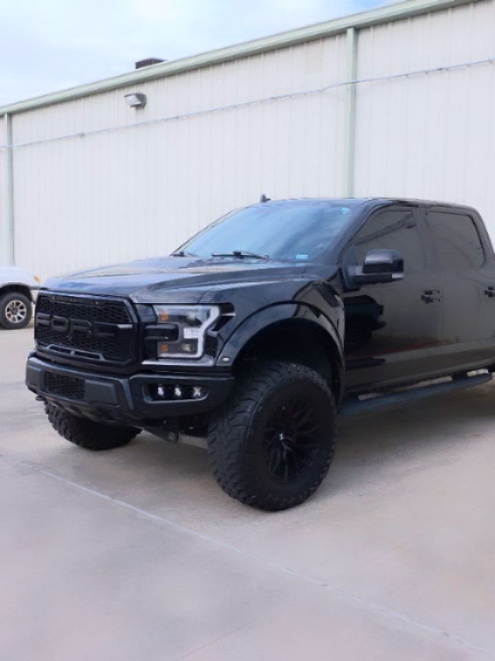 Pt. 2 of the incredible transformation we made on this RARE Hennessey VelociRaptor!

Some more after shots to show the final results! 

The truck had gone through some off road paths with tons of tree branches that did some damage to both sides. 

Th