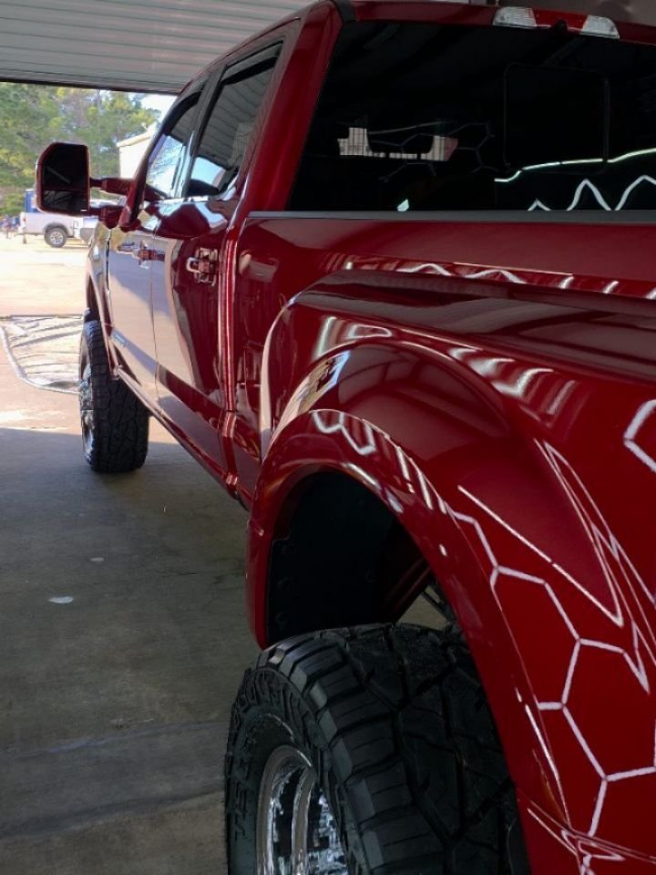 This one right here&hellip; 🔥

This Red Ford F-350 Dually came in looking good &mdash; but left looking absolutely unreal.

We performed a full 2-stage paint correction to level out imperfections, restore depth, and bring the clarity back to life&he