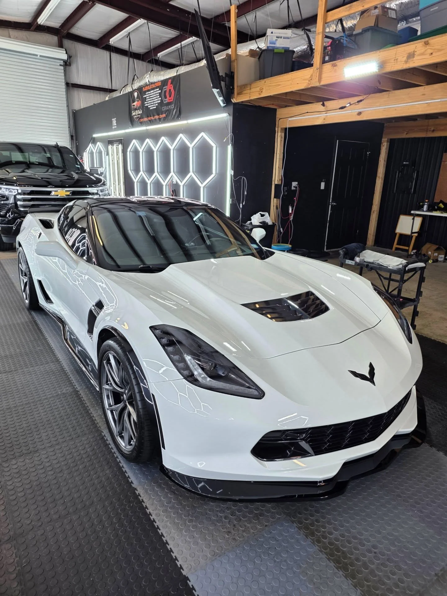 Not all protection jobs are created equal&hellip; and neither are cars like this.

This white Corvette ZR1 came in needing more than a quick fix &mdash; it had a full track PPF setup that had seen its time. We stripped it all the way down, exposing t