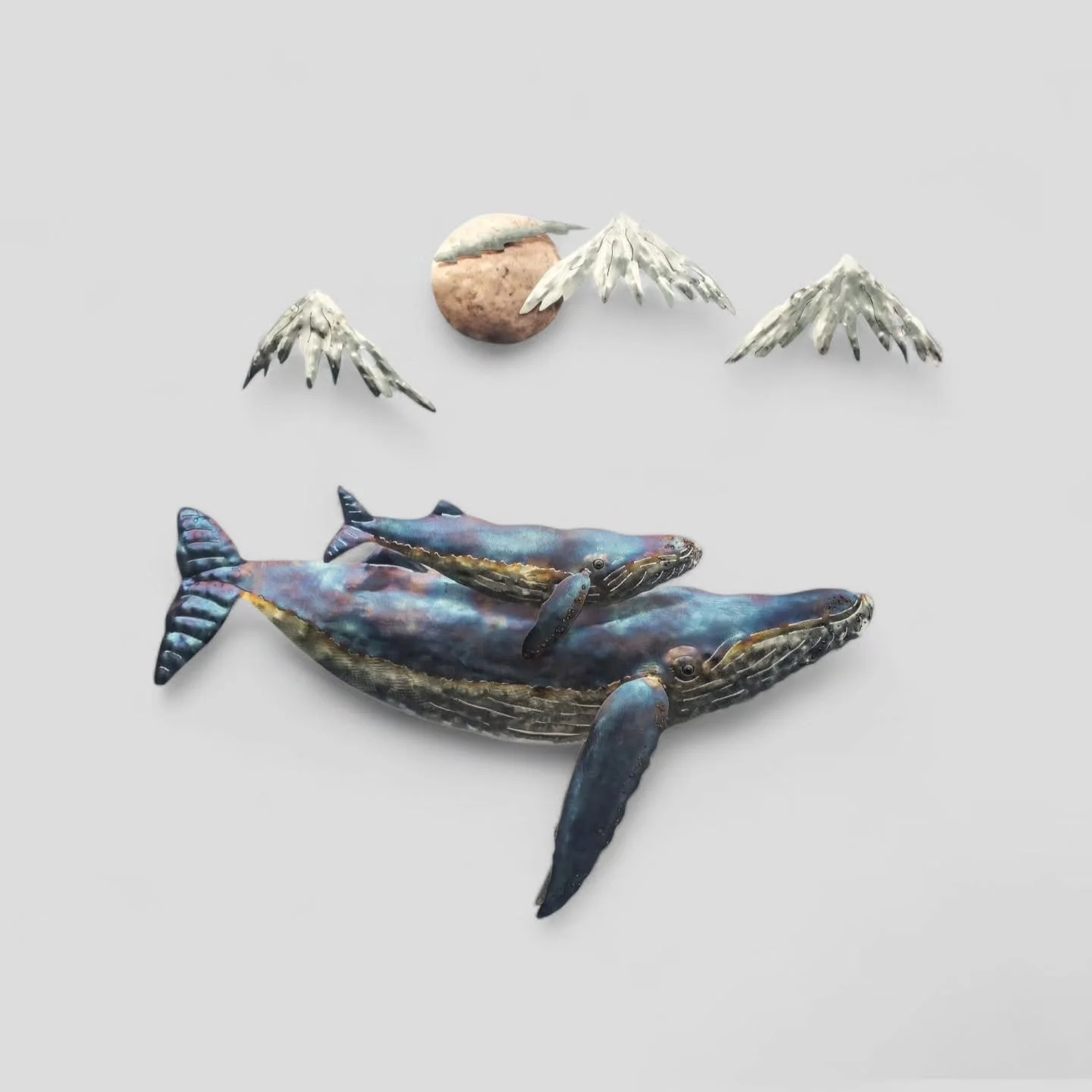 Grace meets steel. 🌊✨

Learn how to weld stunning Humpback Whales with depth, color, and movement using shaping and heat-coloring  techniques from How to Weld Metal Art, Vol. 4: Ocean Life.

This detailed project guide walks you step-by-step through