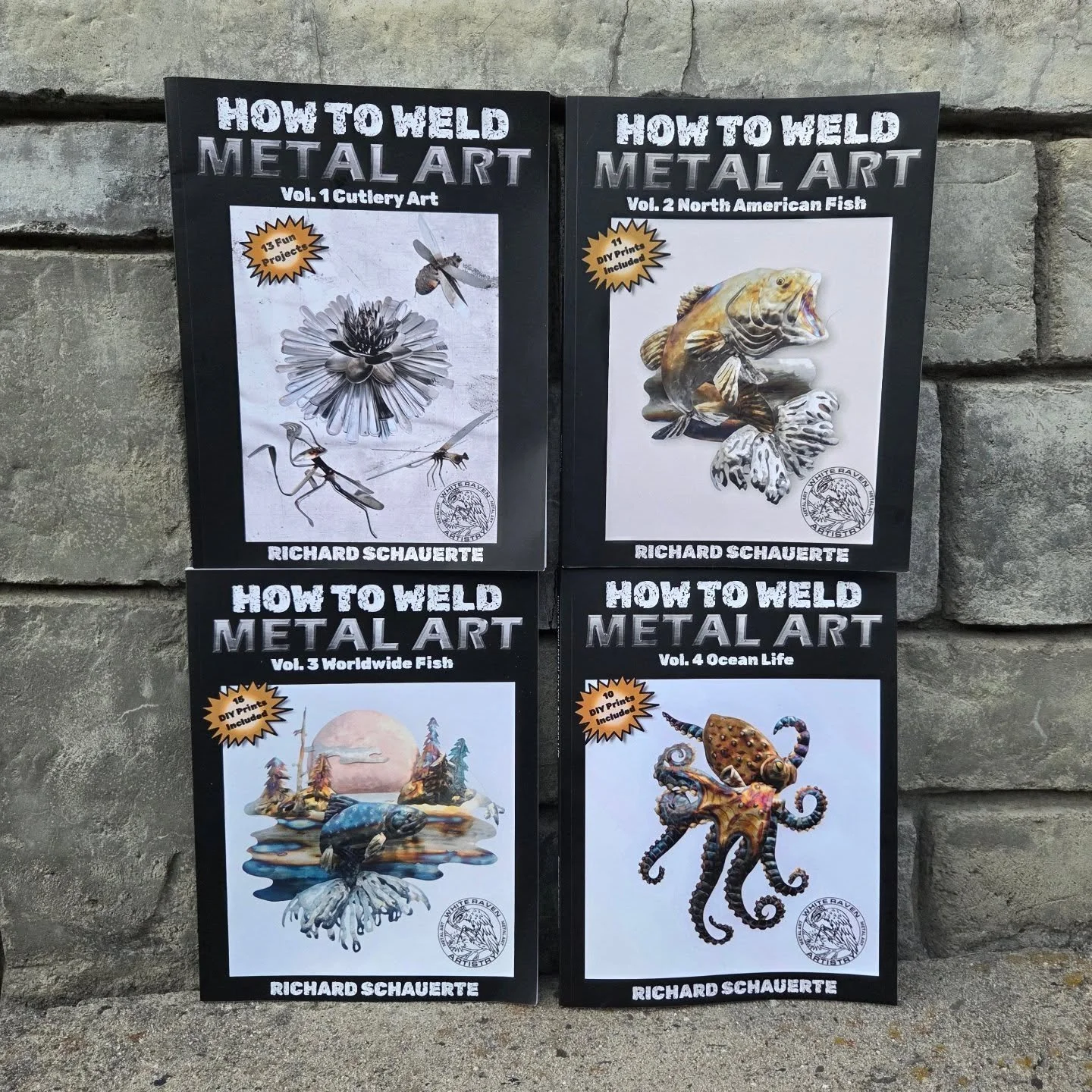 ⚡ Turn your passion for welding into metal masterpieces! ⚡

The How to Weld Metal Art series by Richard Schauerte gives you professional insight and creative project guides.

Step-by-step instructions, clear photos, and inspiring ideas &mdash; everyt