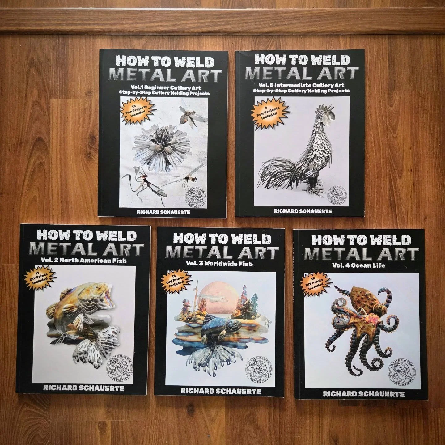 Thinking about starting a new hobby this spring? 🌱

Metal art is one of those skills that&rsquo;s creative, hands-on, and insanely rewarding.
From beginner projects to detailed sculptures, my How to Weld Metal Art book series walks you through it st