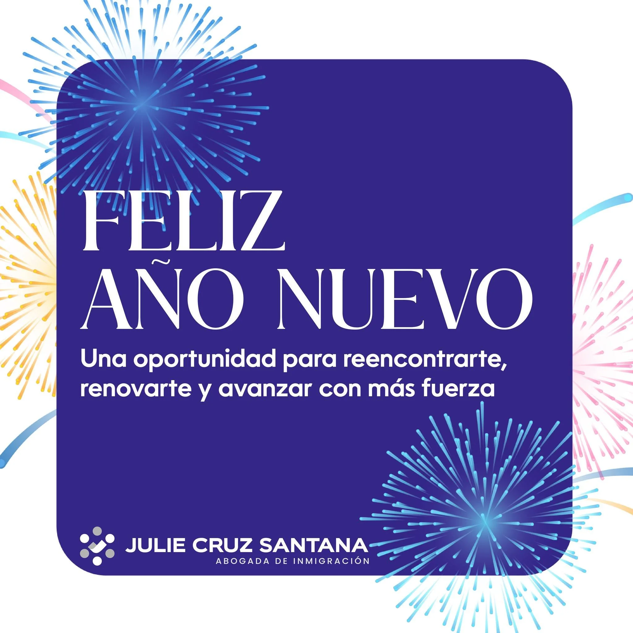 El inicio de un nuevo a&ntilde;o es la oportunidad perfecta para dejar atr&aacute;s lo que pesa y abrir espacio a nuevas posibilidades. ✨🌱
Que este nuevo comienzo venga acompa&ntilde;ado de claridad, esperanza y pasos firmes hacia un mejor futuro.

