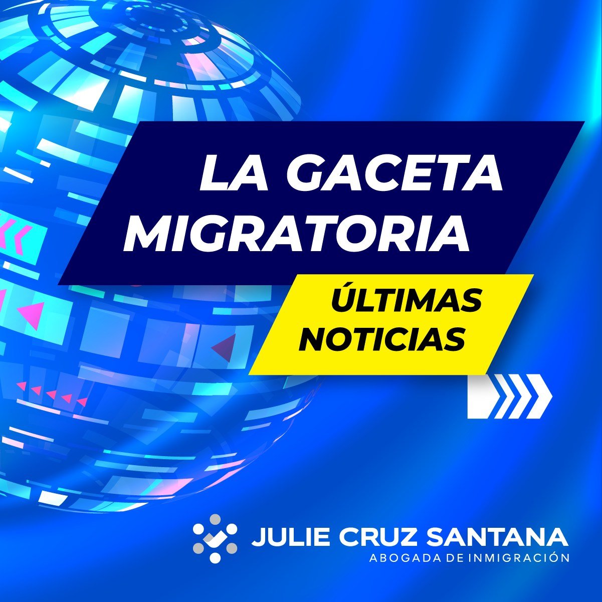 Hoy queremos compartir contigo algunas de las noticias m&aacute;s relevantes en temas de inmigraci&oacute;n. ⚖️

Es importante mantenerse informado en canales oficiales sobre cambios, actualizaciones y novedades migratorias, para ayudarte a tomar dec