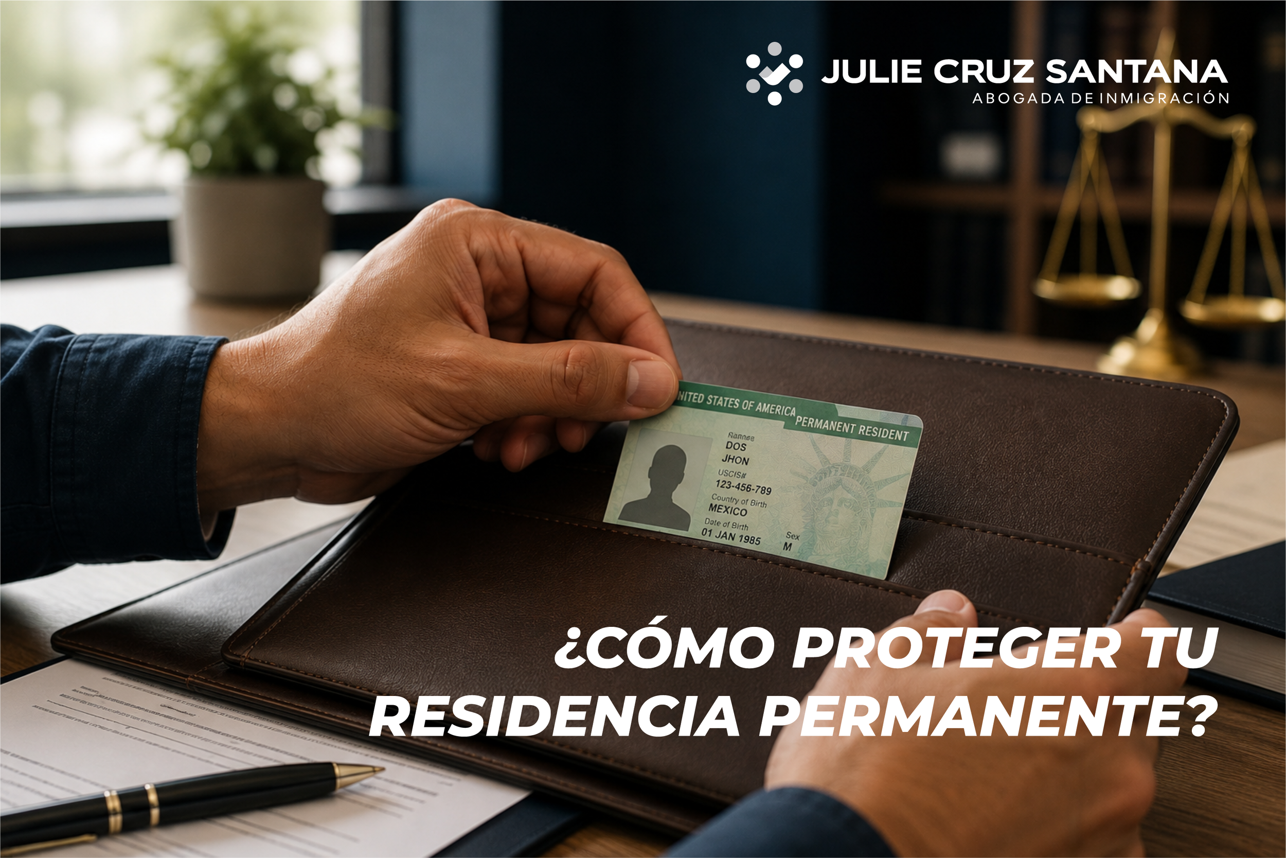 ¿Cómo proteger tu Residencia Permanente?