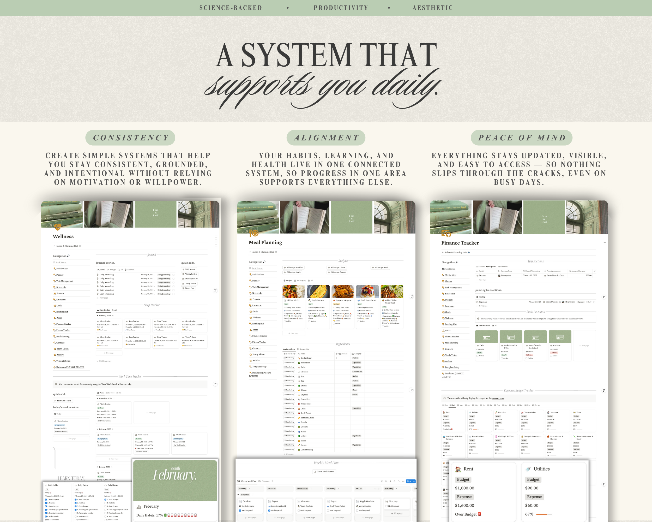 The Ultimate All-In-One Notion Template + GTD & PARA Systems 🪞 — The ...