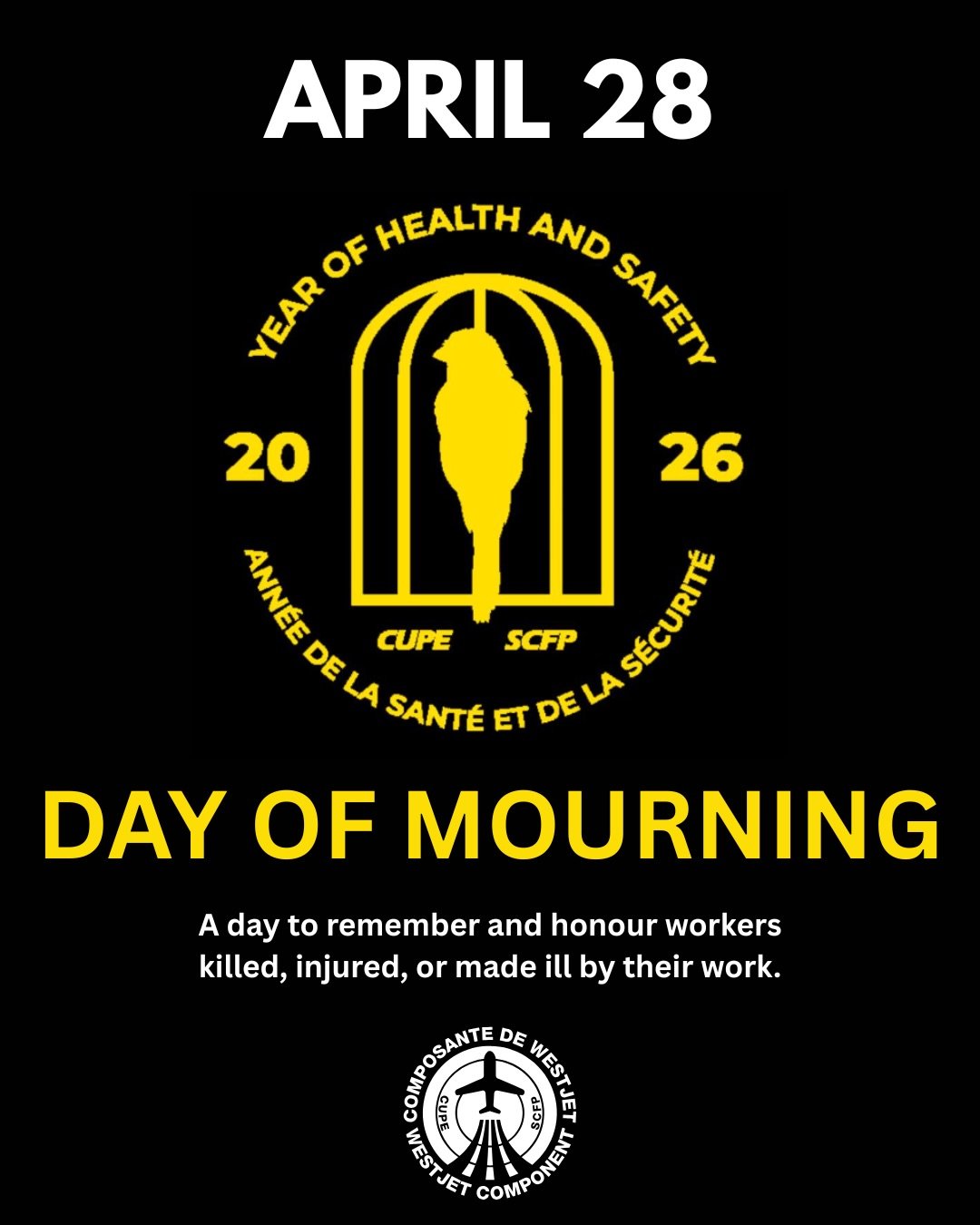 Today, April 28th is National Day of Mourning as a time to remember those who have lost their lives, been injured, or become ill because of their work. It&rsquo;s a moment to pause and reflect not just on the loss, but on why safety matters in the wo
