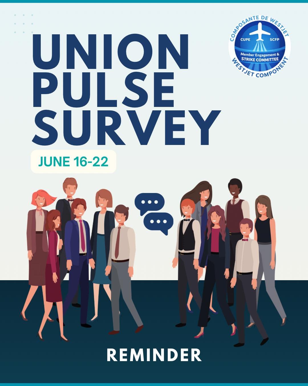 We are incredibly impressed by the response to our Union Pulse Survey so far!

In less than 48 hours, we've already surpassed the total participation from our last survey&mdash;an incredible show of engagement from our members.

Every response helps 