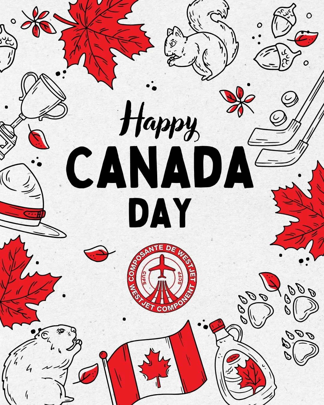 🍁 Happy Canada Day to all our members! Whether you're celebrating with family and friends or helping Canadians reach their destinations today, thank you for everything you do. Wishing you a safe and happy Canada Day wherever your travels take you. ?