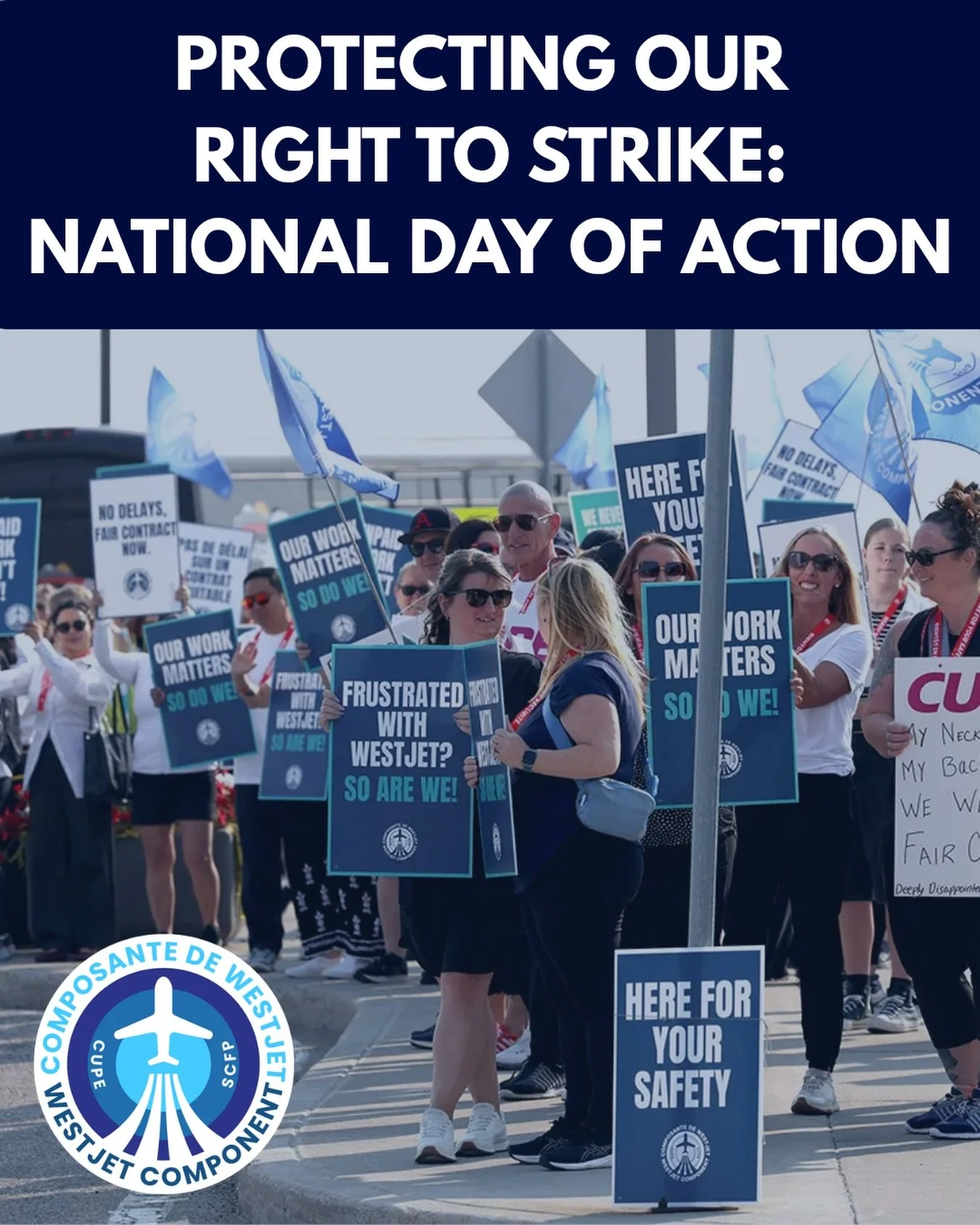 Today, October 15, the Canadian Labour Congress (CLC) is coordinating a National Day of Action to protect free collective bargaining and the right to strike.

Following this summer&rsquo;s negotiations, our membership knows firsthand why these rights