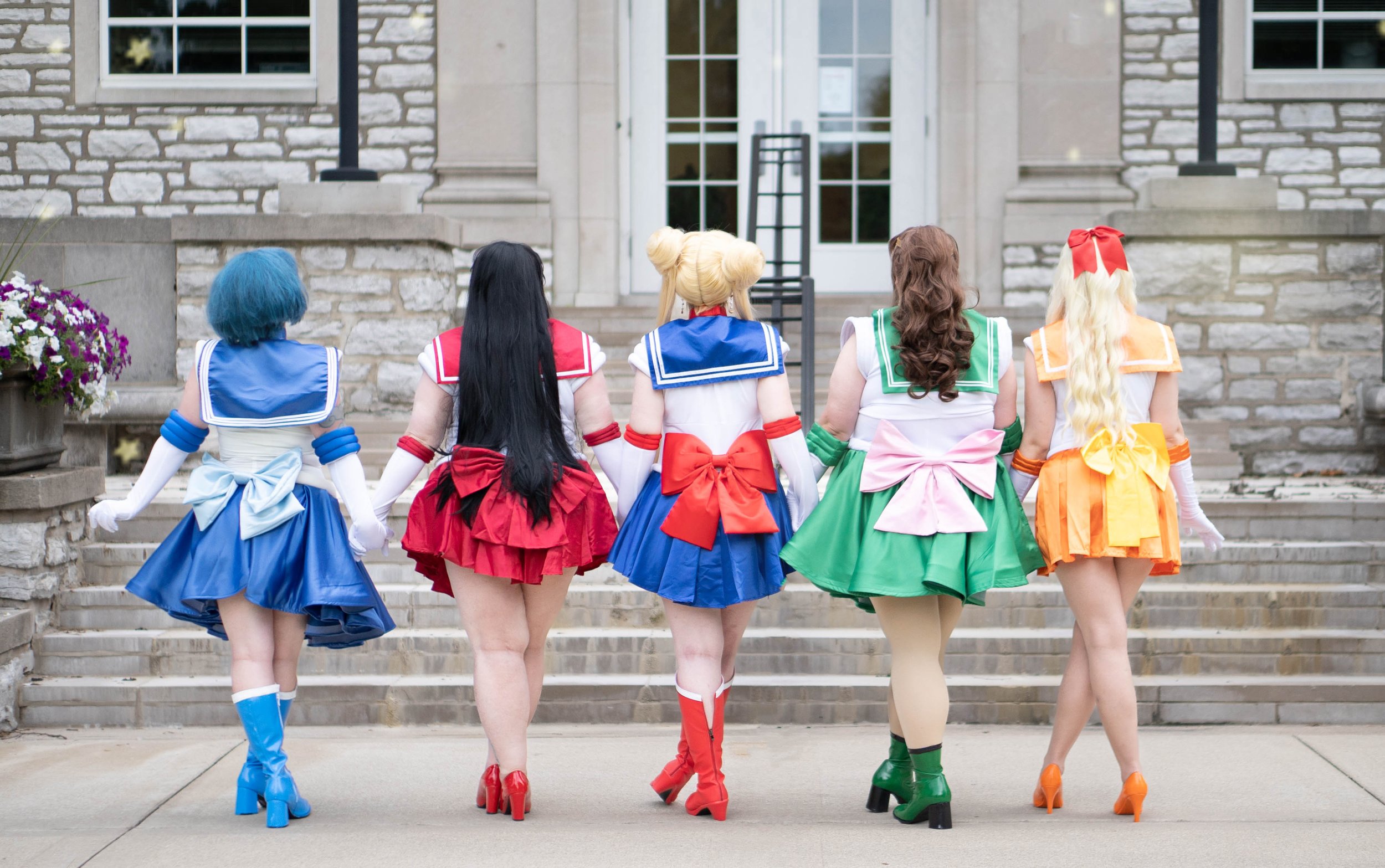 Shot by @beesingphotos
@seifernoir as Sailor Mercury 
@melancholy.maiden as Sailor Mars
@yomuchan_cosplay as Sailor Moon
@sundrop_meadow as Sailor Venus