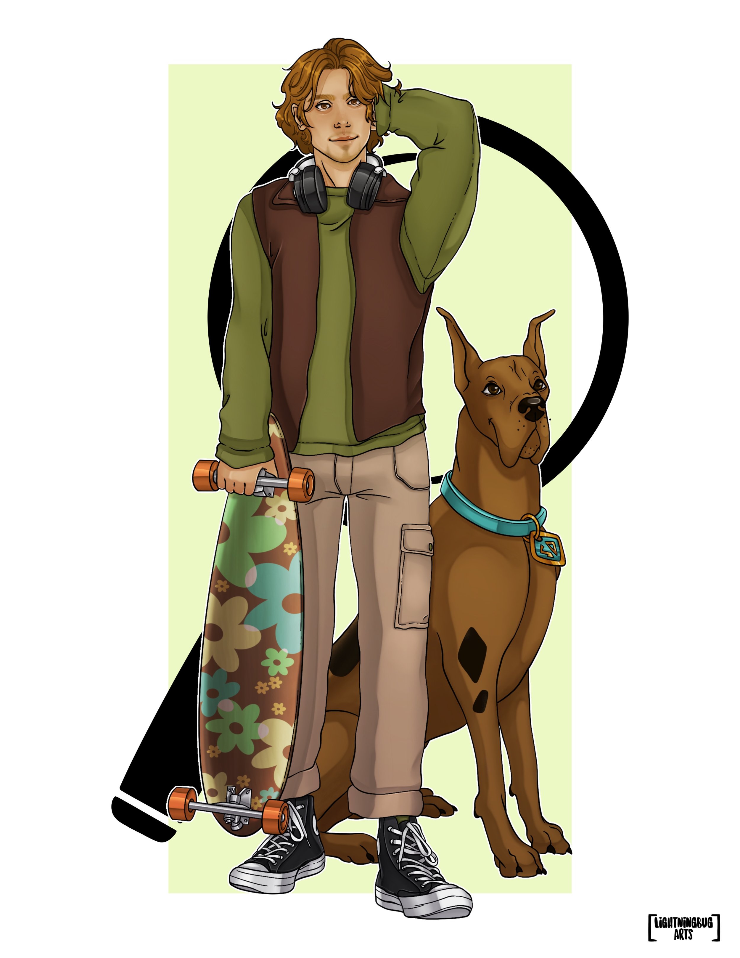 Scooby and Shaggy-Scooby Doo