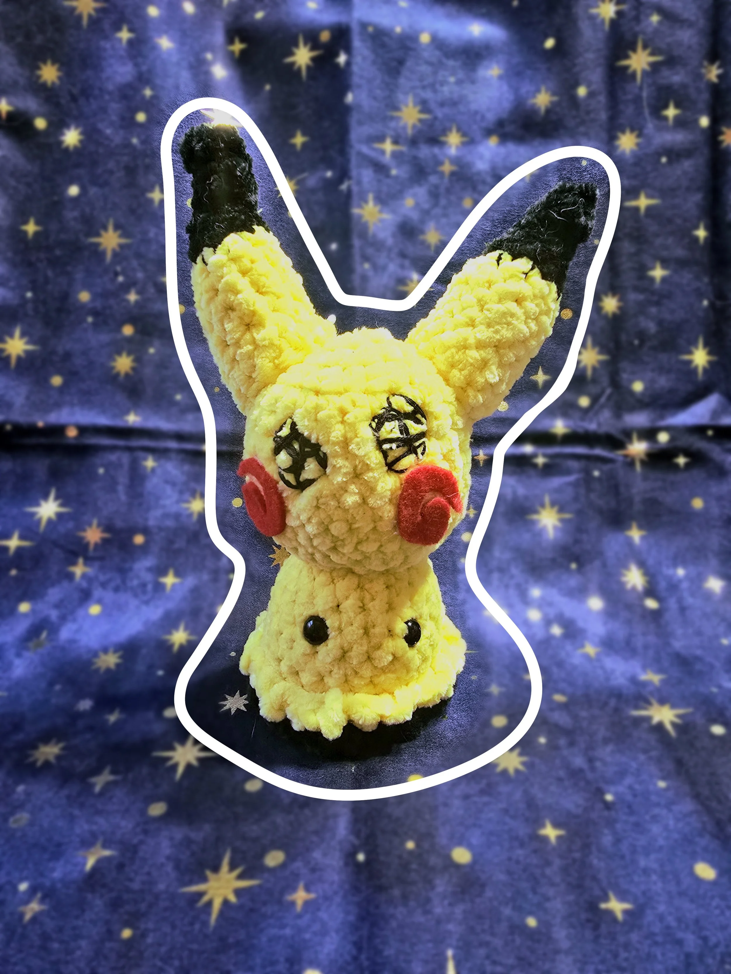 Mimikyu - pattern by Yarny