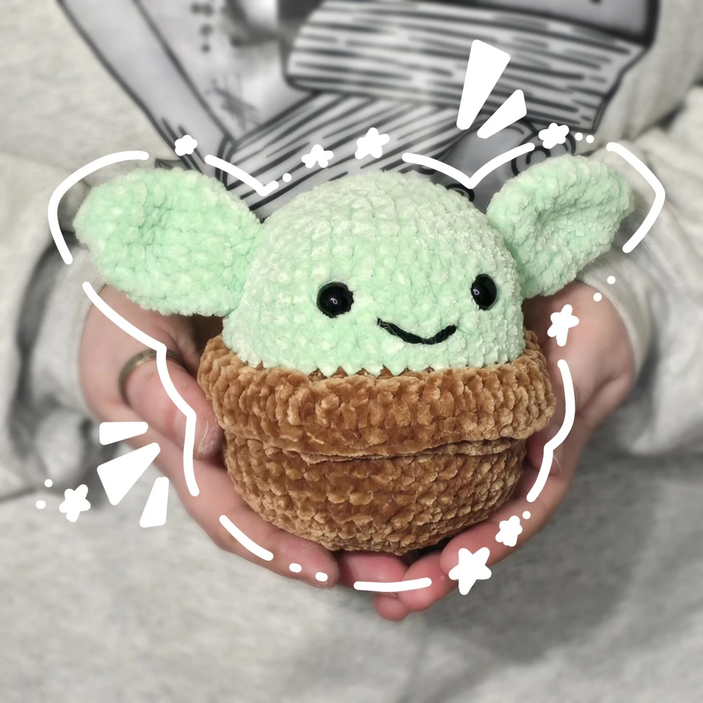 Grogu - pattern by goomba.crochet