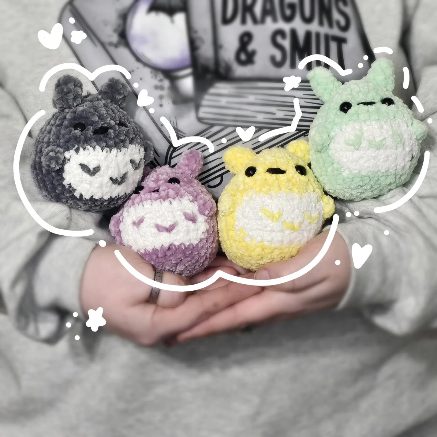 Totoro - pattern by Mi cajón verde