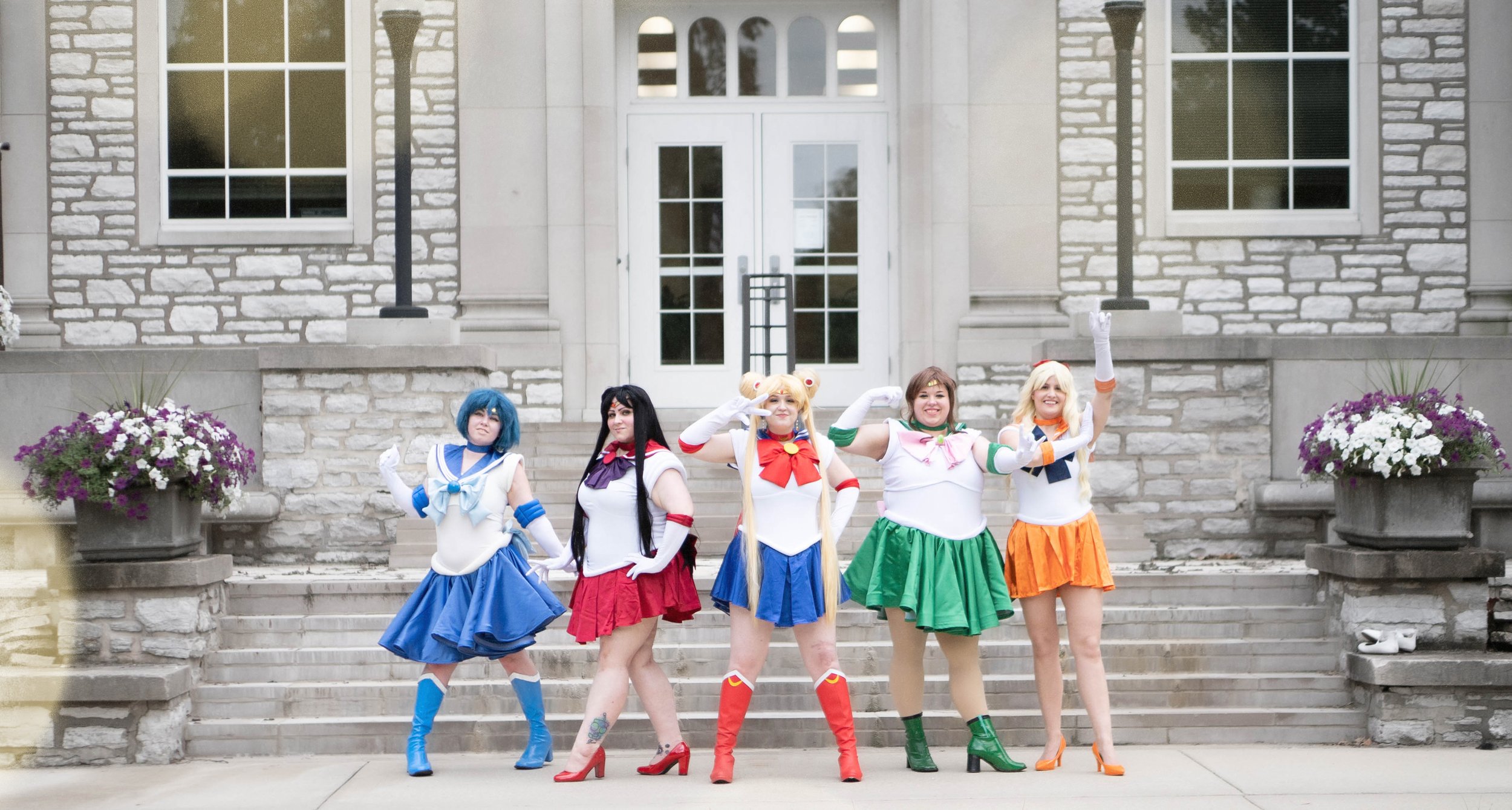 Shot by @beesingphotos
@seifernoir as Sailor Mercury 
@melancholy.maiden as Sailor Mars
@yomuchan_cosplay as Sailor Moon
@sundrop_meadow as Sailor Venus