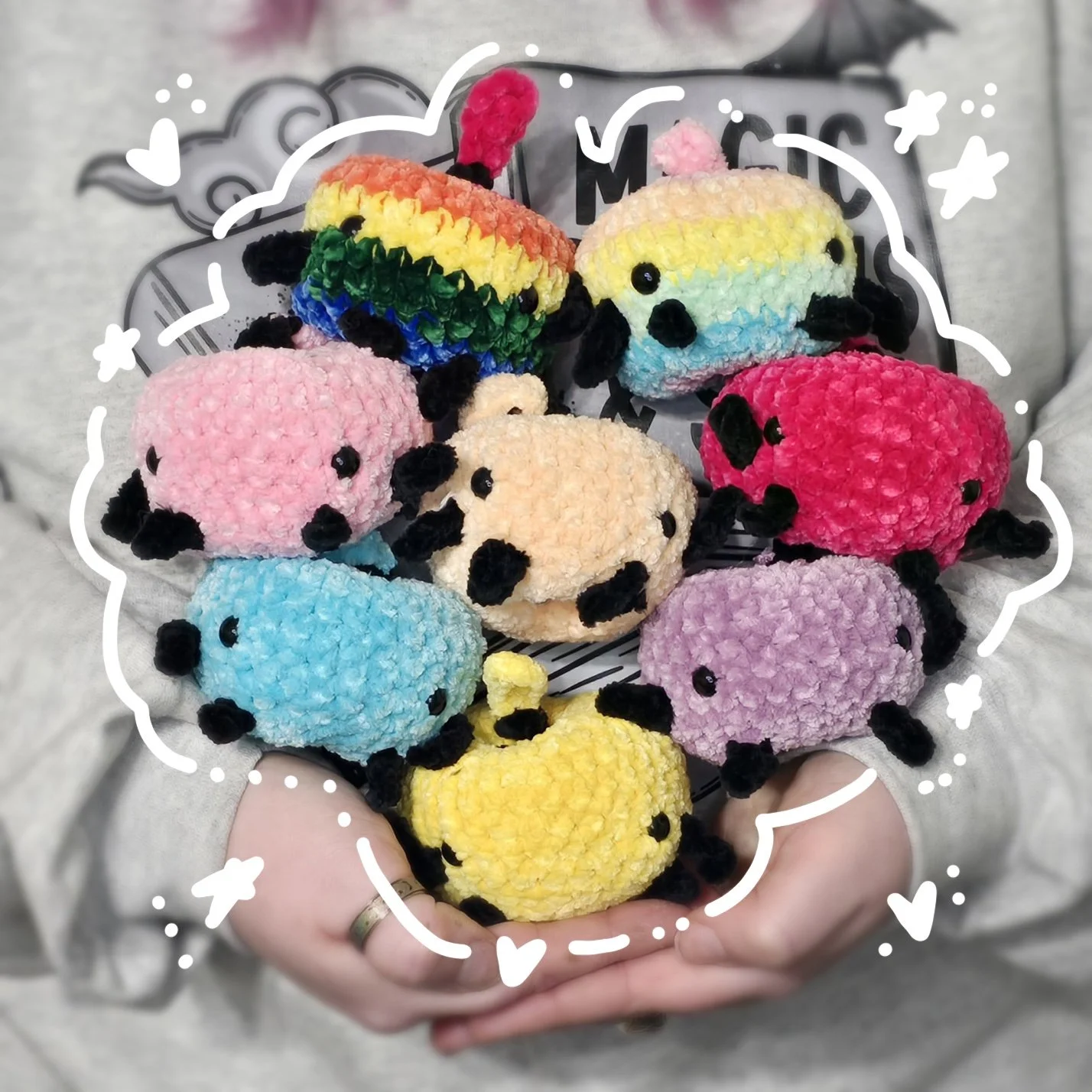 Junimos - Pattern by CrochetByDyll