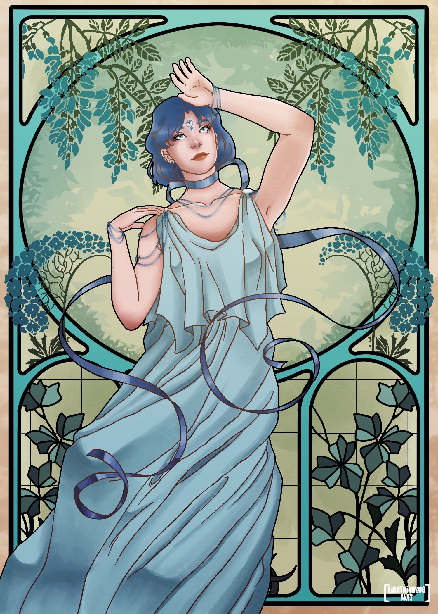 Sailor Mercury-Sailor Moon