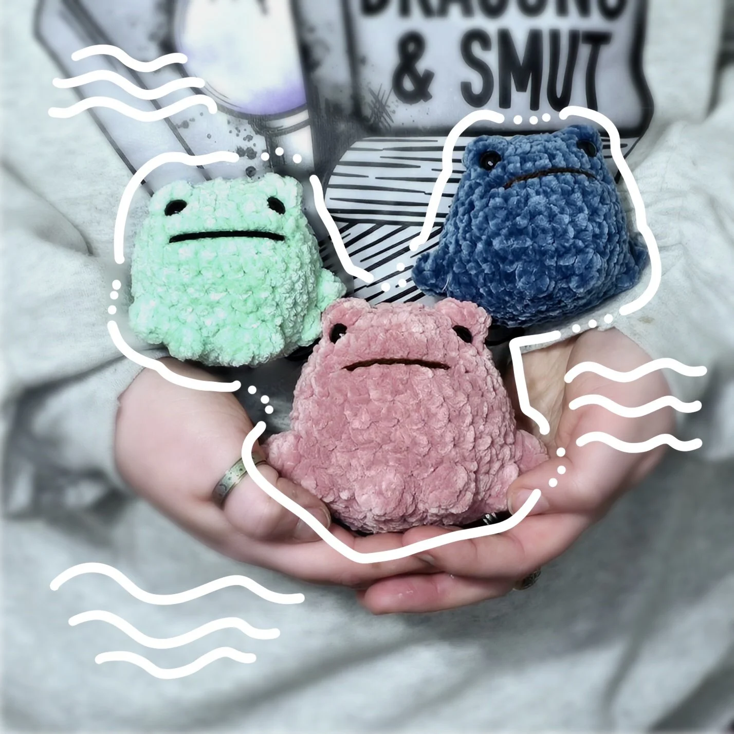 Frogs - by Easy Crochet Plushies.
