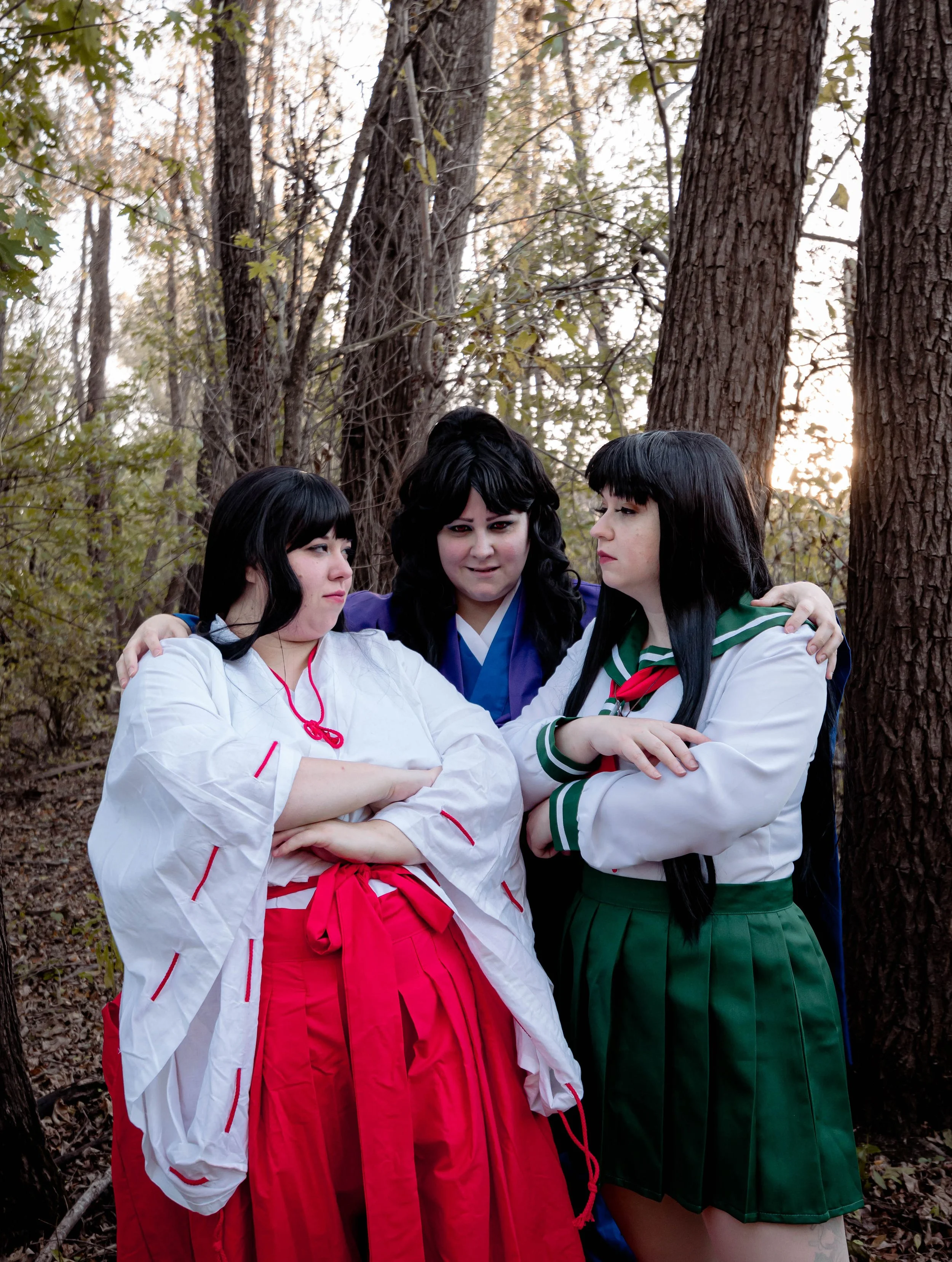 Shot by @mimoouniverse
@melencholoy_maiden as Naraku
@yomuchan_cosplay as Kagome