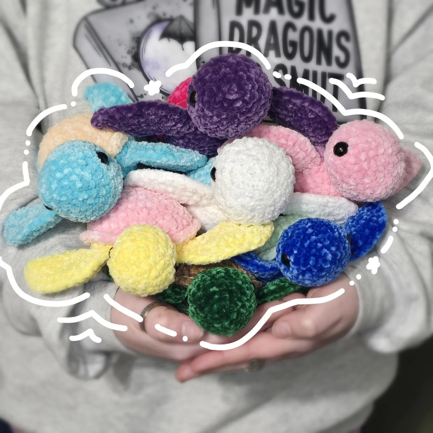 Sea Turtles - pattern by CrochetByGenna