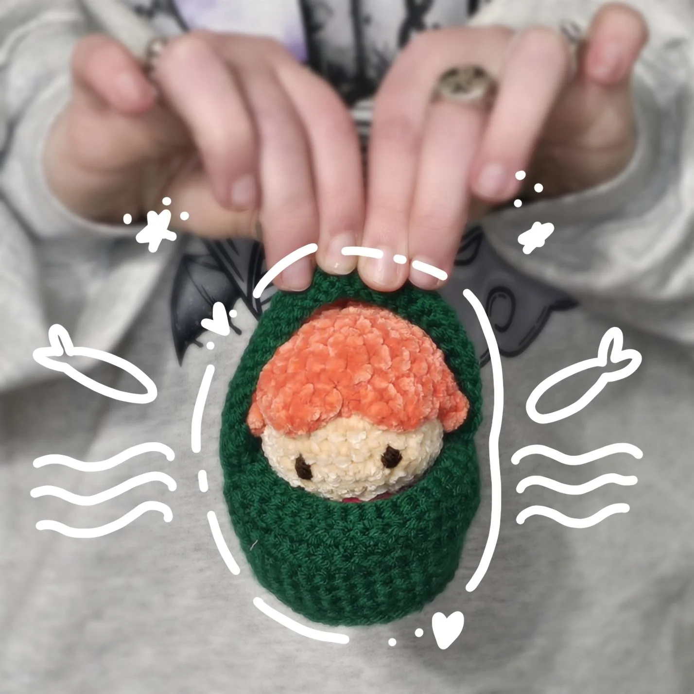 Ponyo - pattern by knotmitchelle