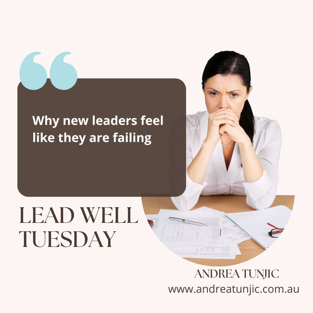 Why New Leaders Feel Like They're Failing
