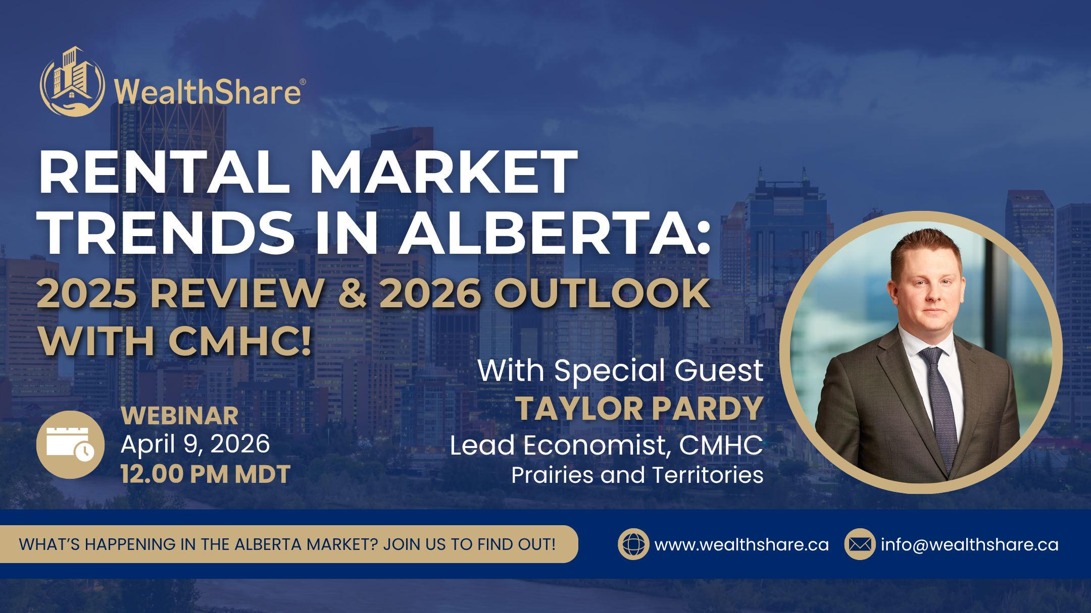 WEBINAR - Rental Market Trends in Alberta: 2025 Review & 2026 Outlook with CMHC!