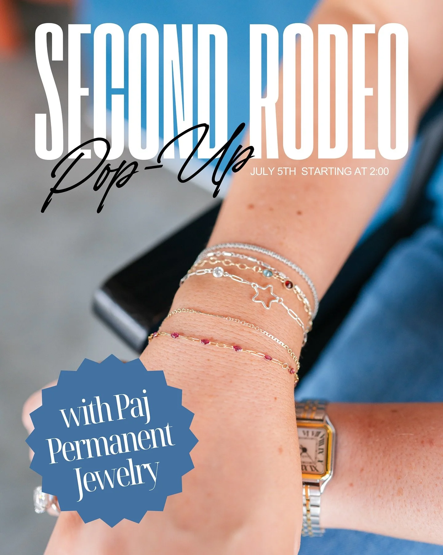 We&rsquo;re popping up at Second Rodeo Brewing in the Stockyards this Saturday, July 5th starting at 2:00! 🤠

Find us upstairs &mdash; enter, head up the stairs, and turn right! See you soon!! 💙💙

📍 122 E Exchange Ave, Unit 340
Fort Worth, TX 761