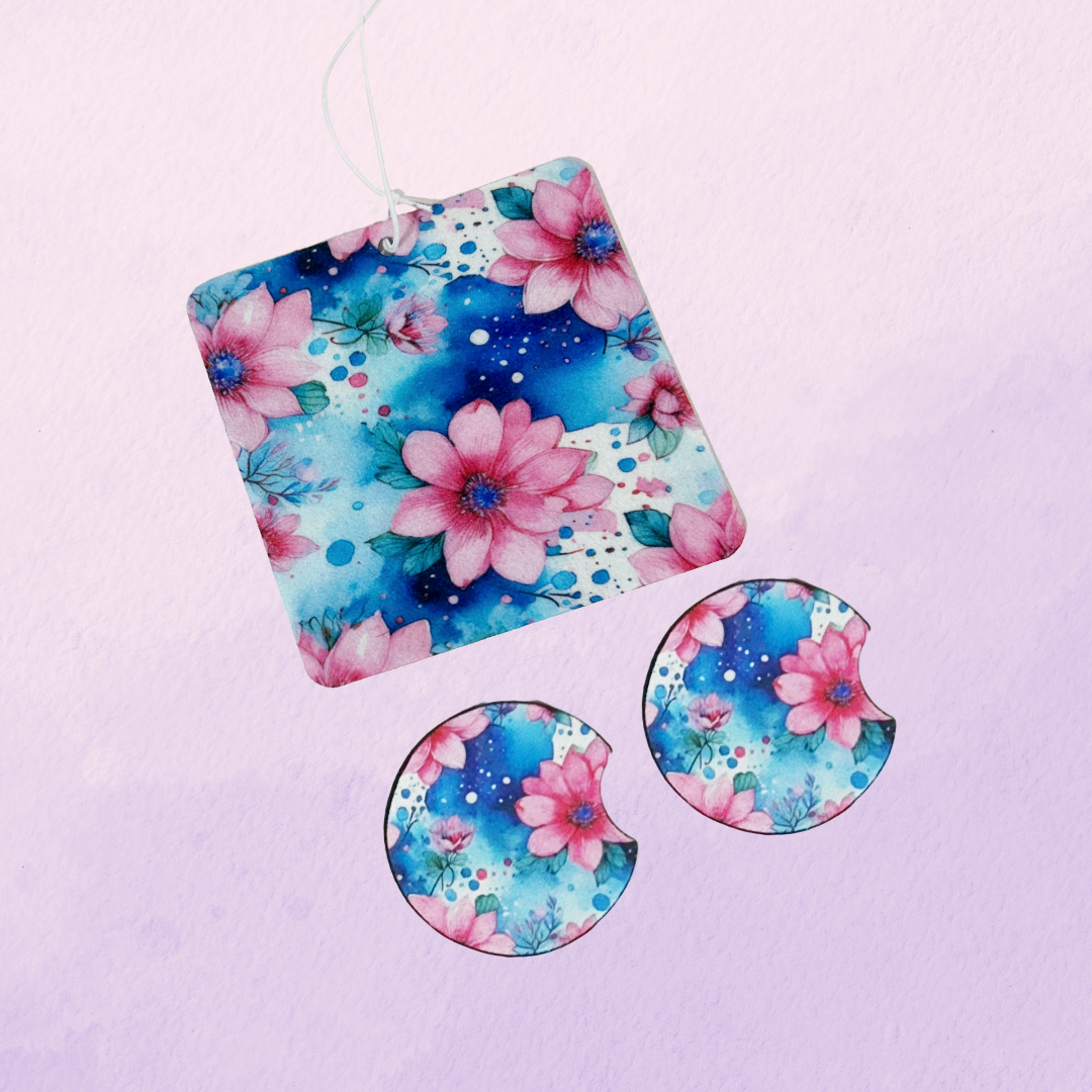 Waterlily Dreams Car Freshener Set
