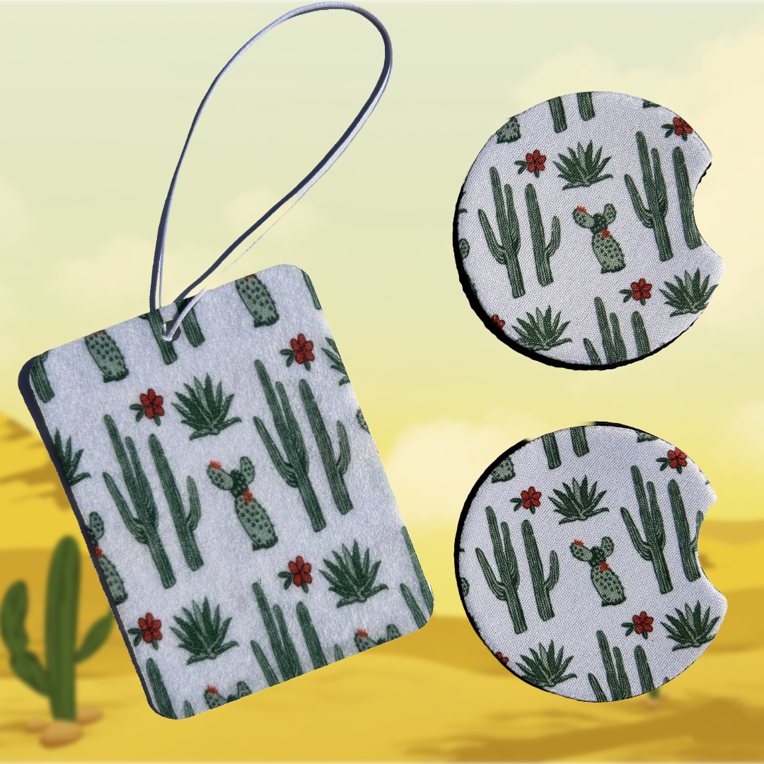 Desert Bloom Car Freshener Set