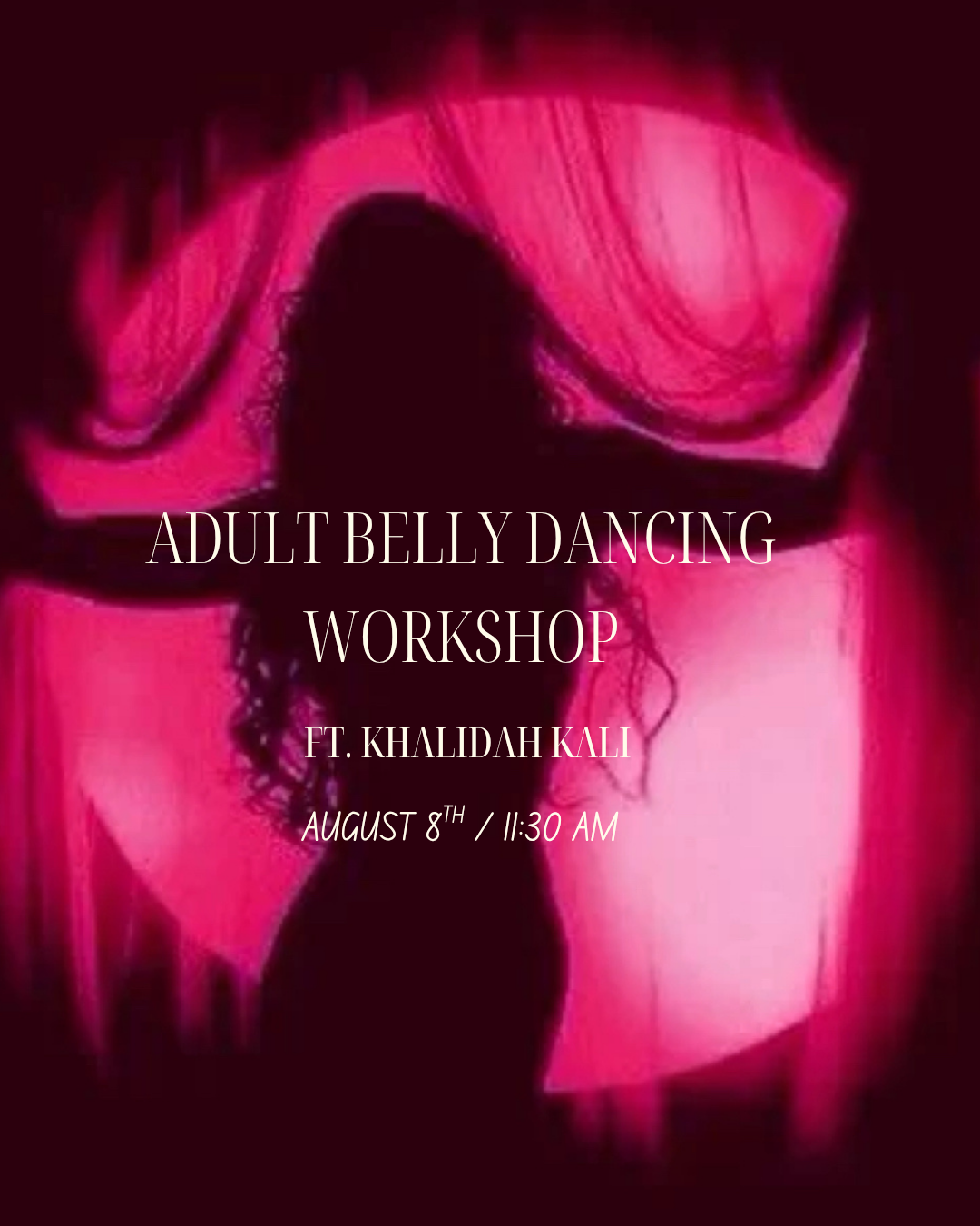 Adult Belly Dancing Workshop