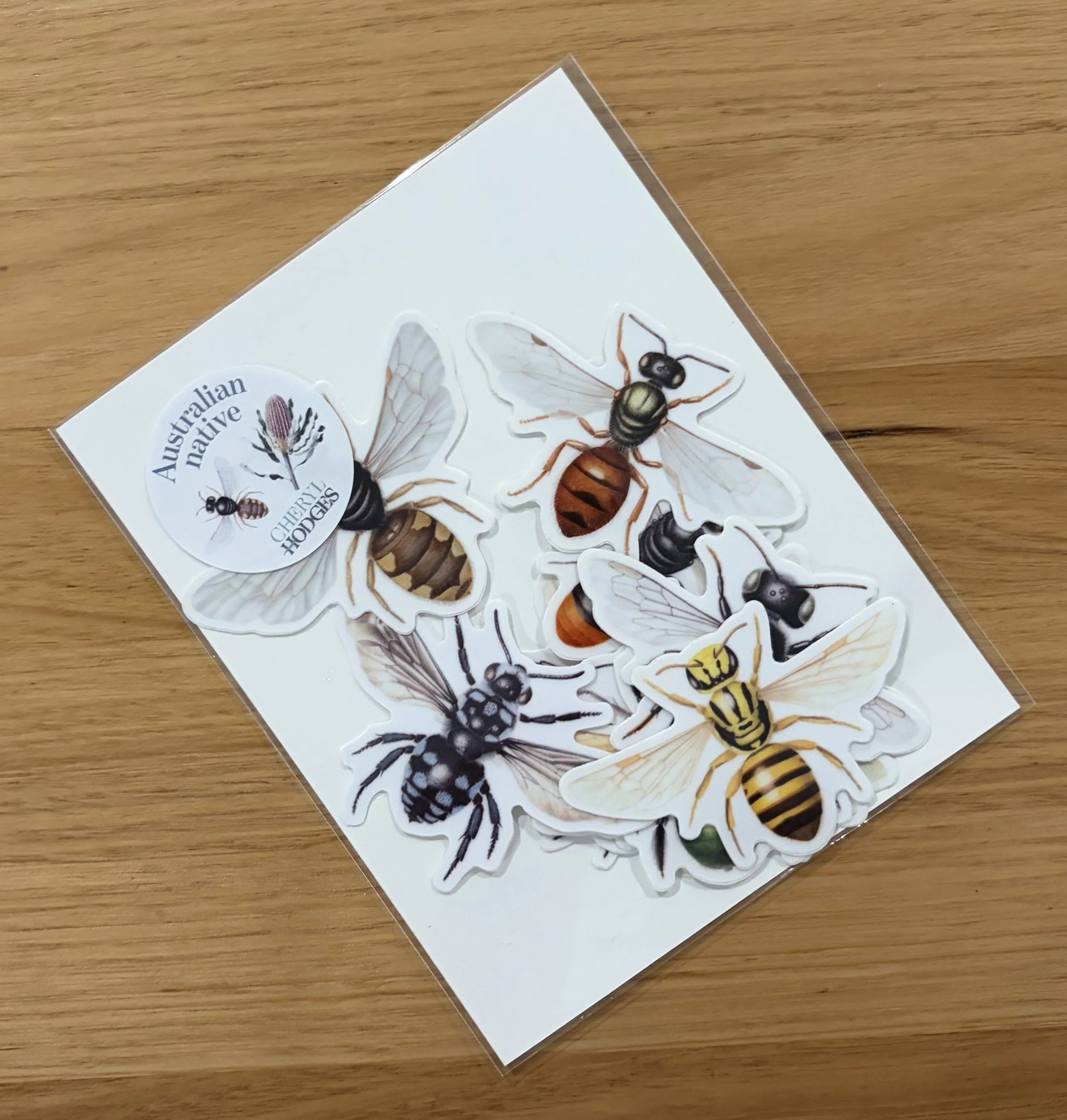 12 bee sticker set.jpeg